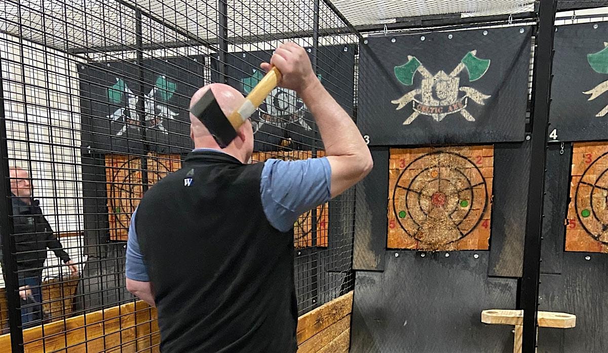 Hatchet Hucking Happy Hour at Stickmen Brewing Company – Tualatin – Tualatin, OR