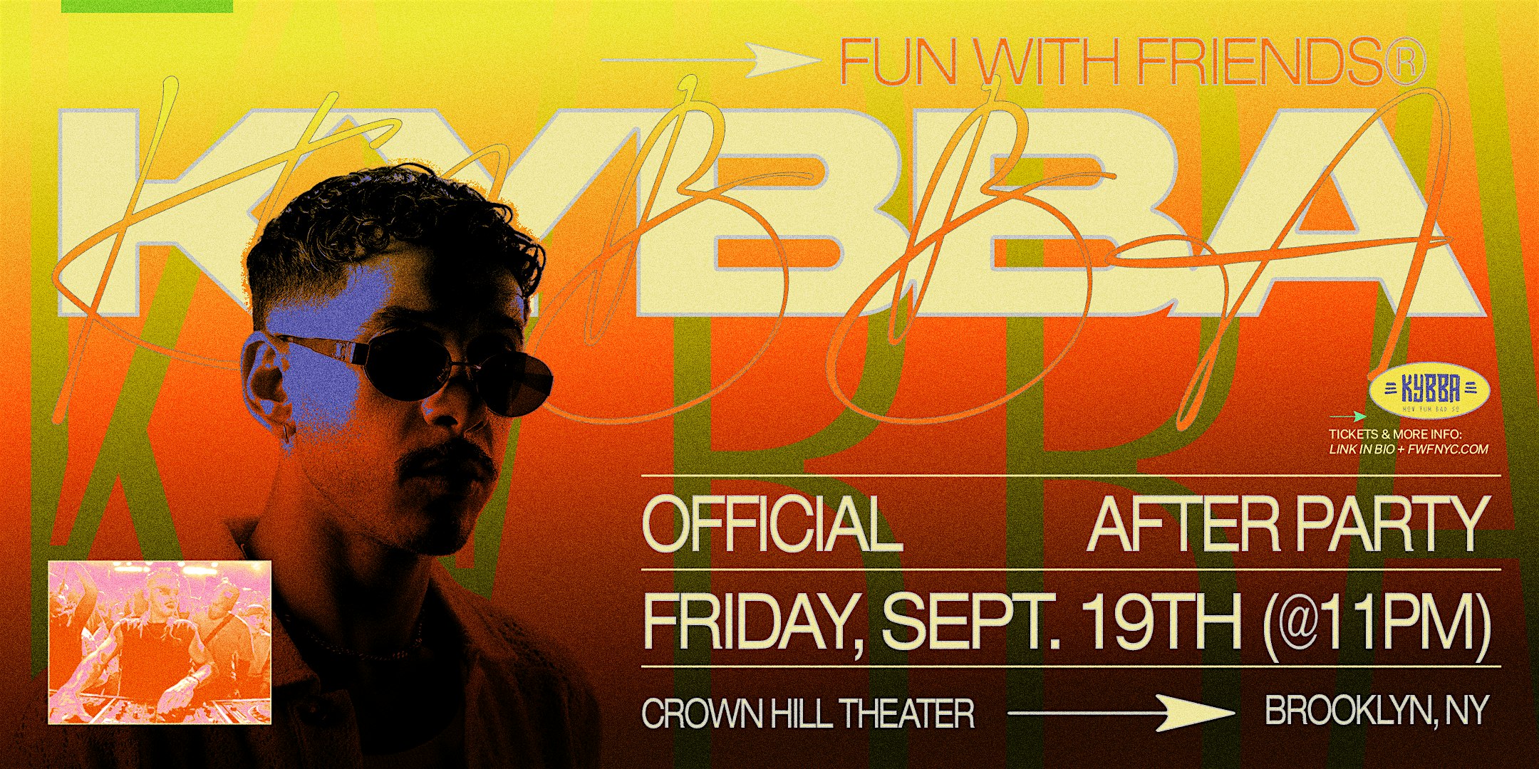 KYBBA at Crown Hill Theatre – Brooklyn, NY
