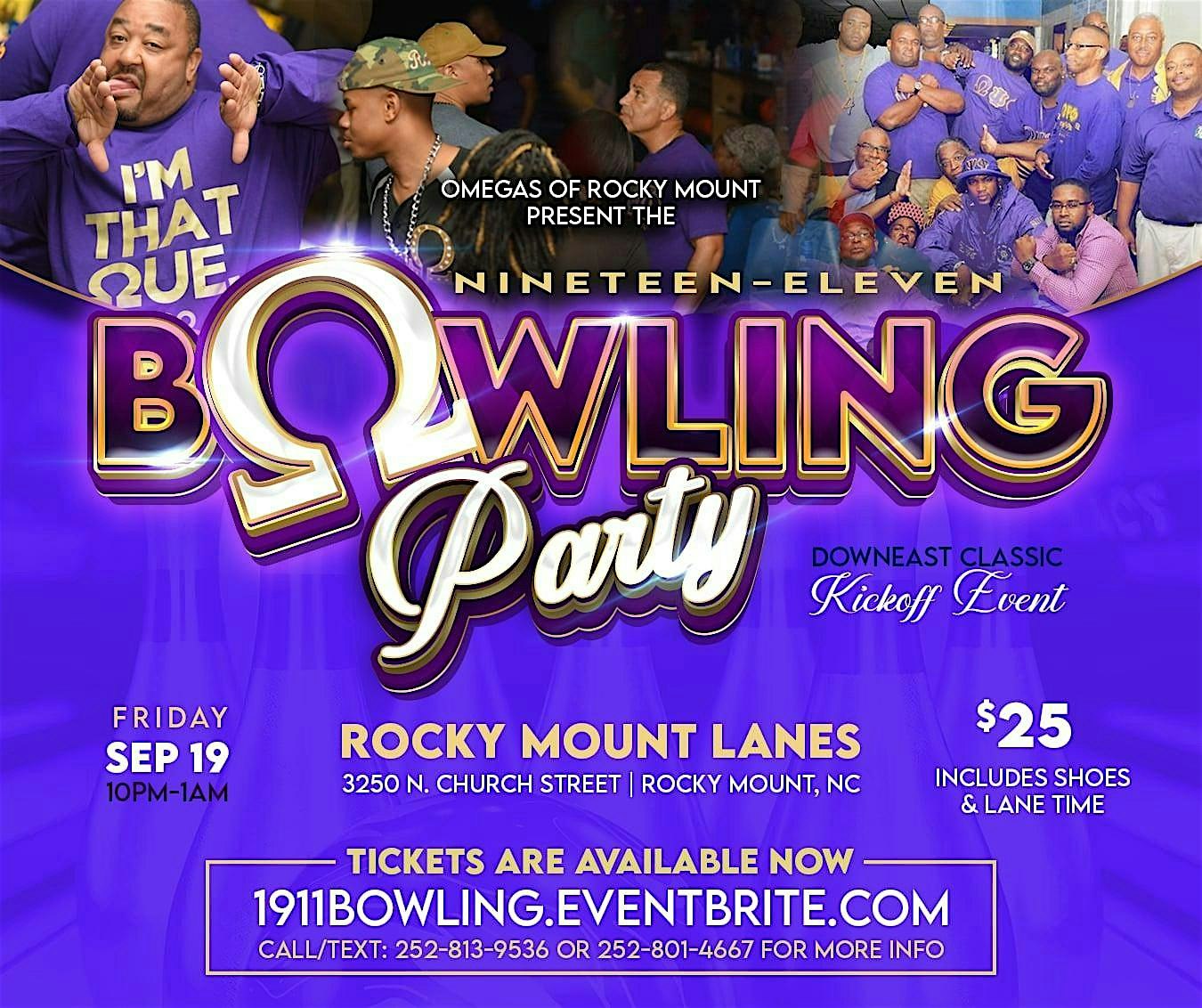 1911 Bowling Party at Bowling Center – Rocky Mount, NC