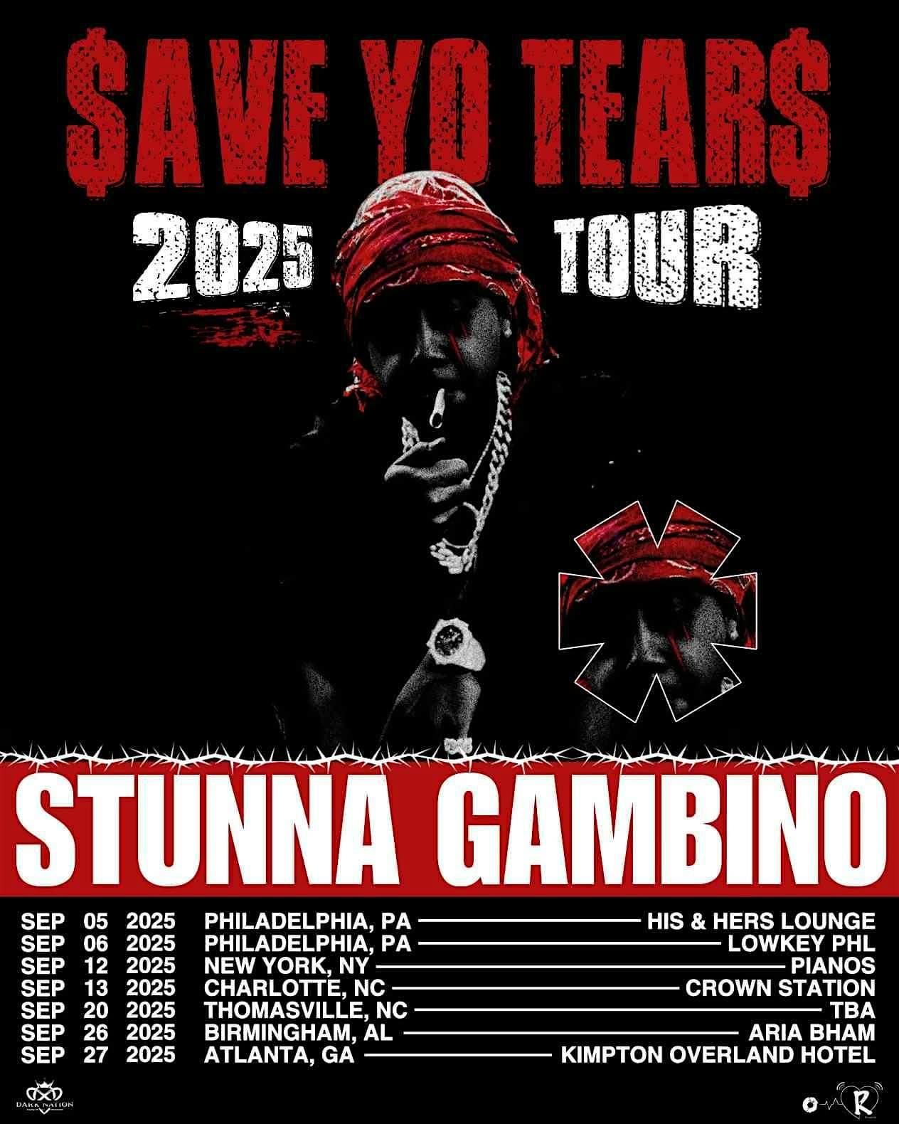 Save Yo Tears at 2401 Wood Ave Roselle, NJ 07203 – Roselle, NJ