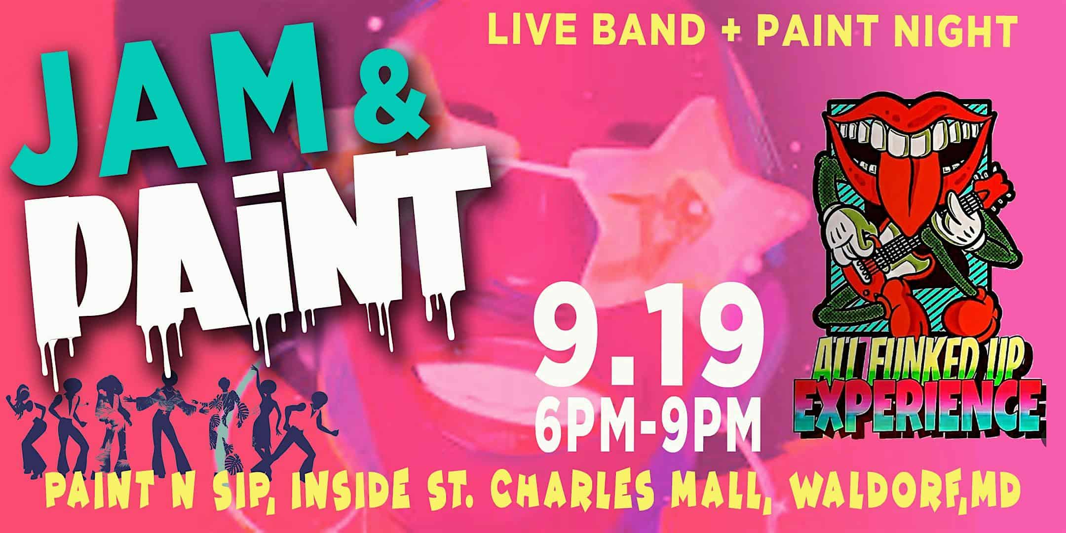 Jam & Paint at Paint N Sip – Waldorf, MD