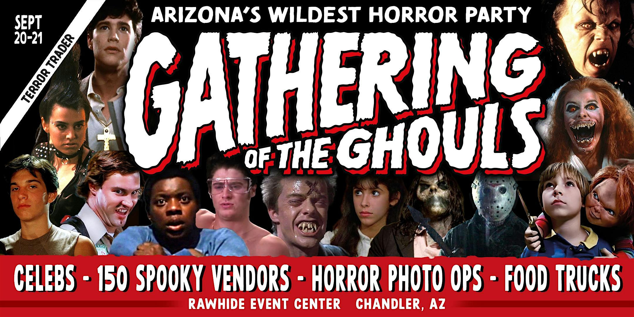 3rd Annual Gathering Of The Ghouls Horror and Halloween Convention at Rawhide Event Center – Chandler, AZ