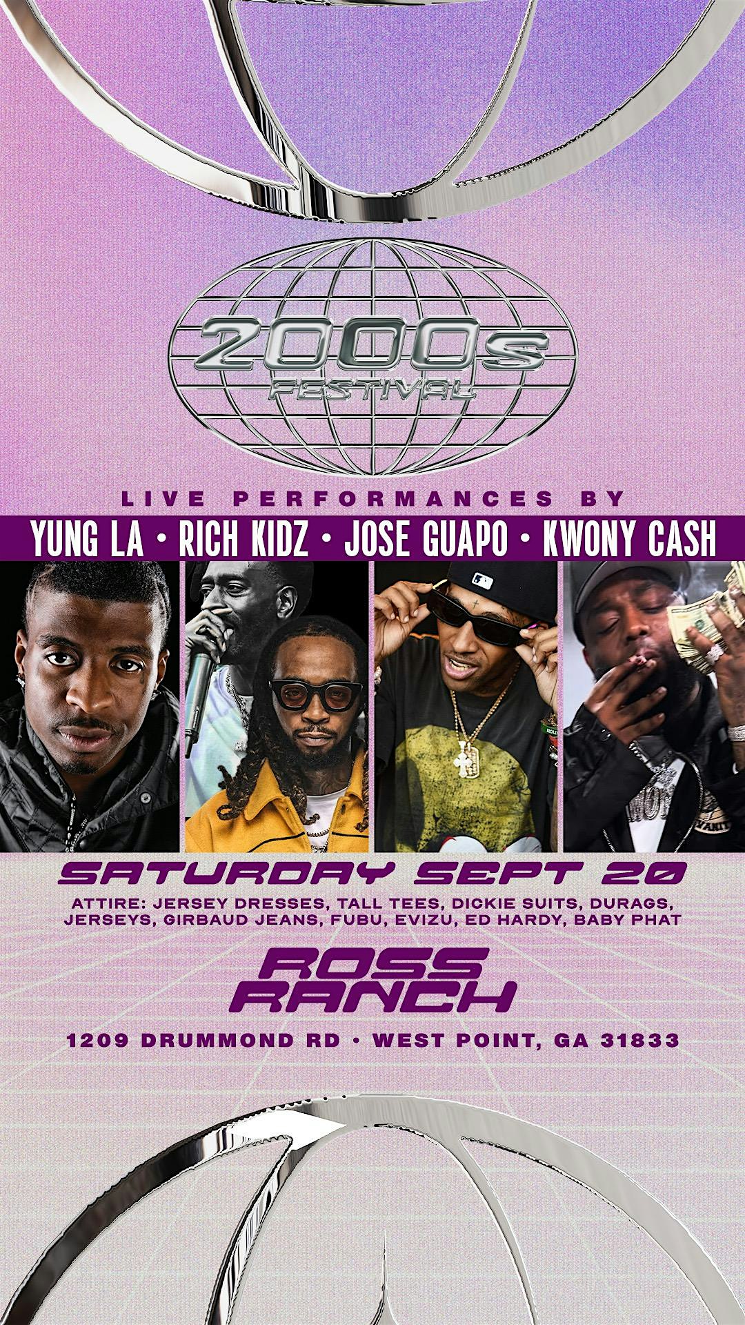 706 (2000s FEST) at 1209 Drummond Rd – West Point, GA