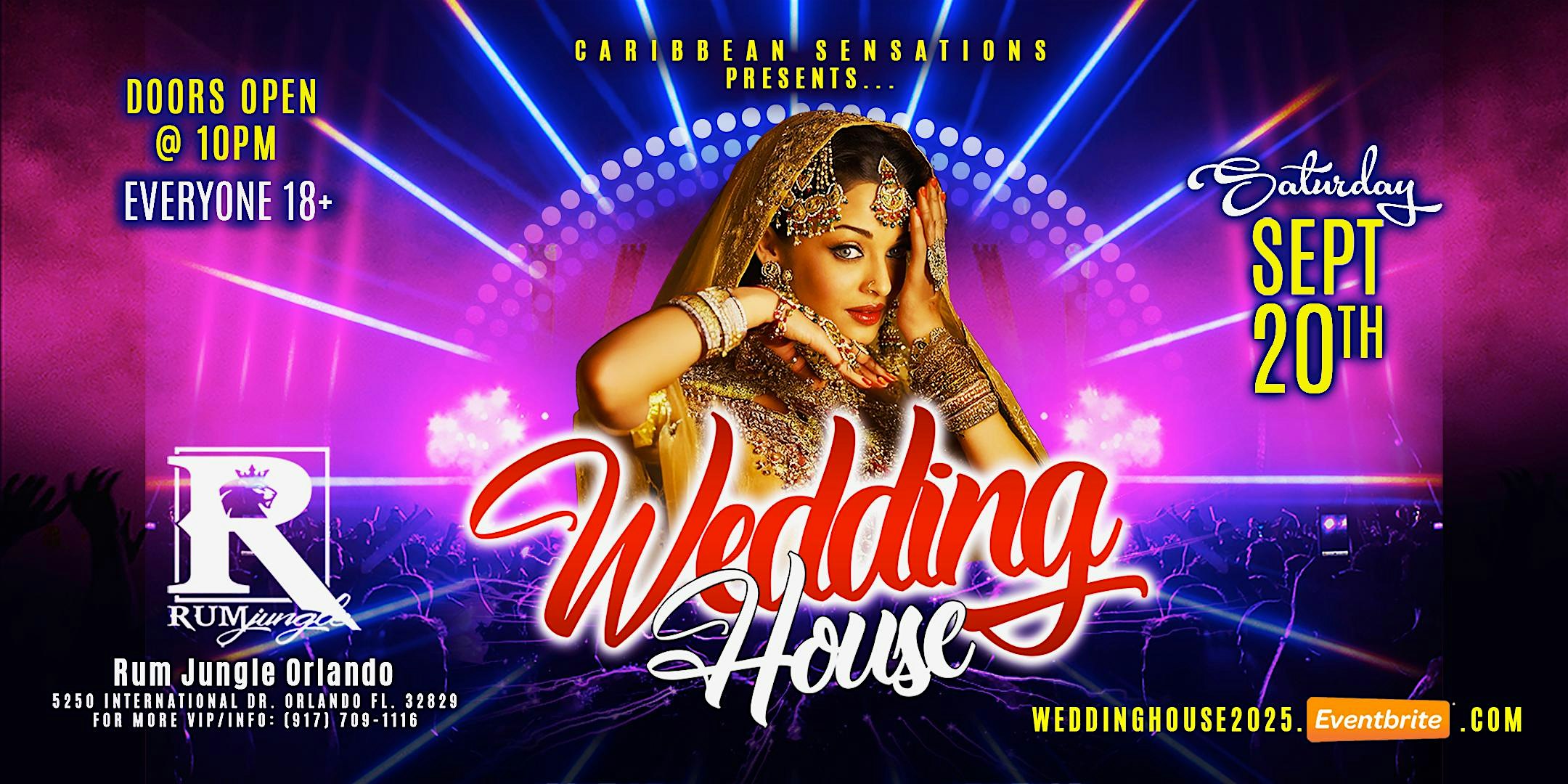 Wedding House 2025 at RUMjungle – Orlando, FL