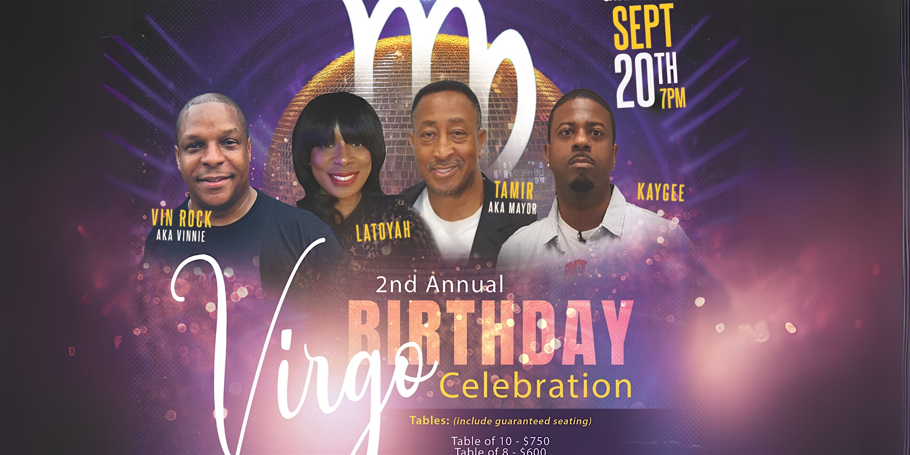Big Virgo Celebration, Pt. 2 at Par 440 Restaurant & Lounge – Millburn, NJ