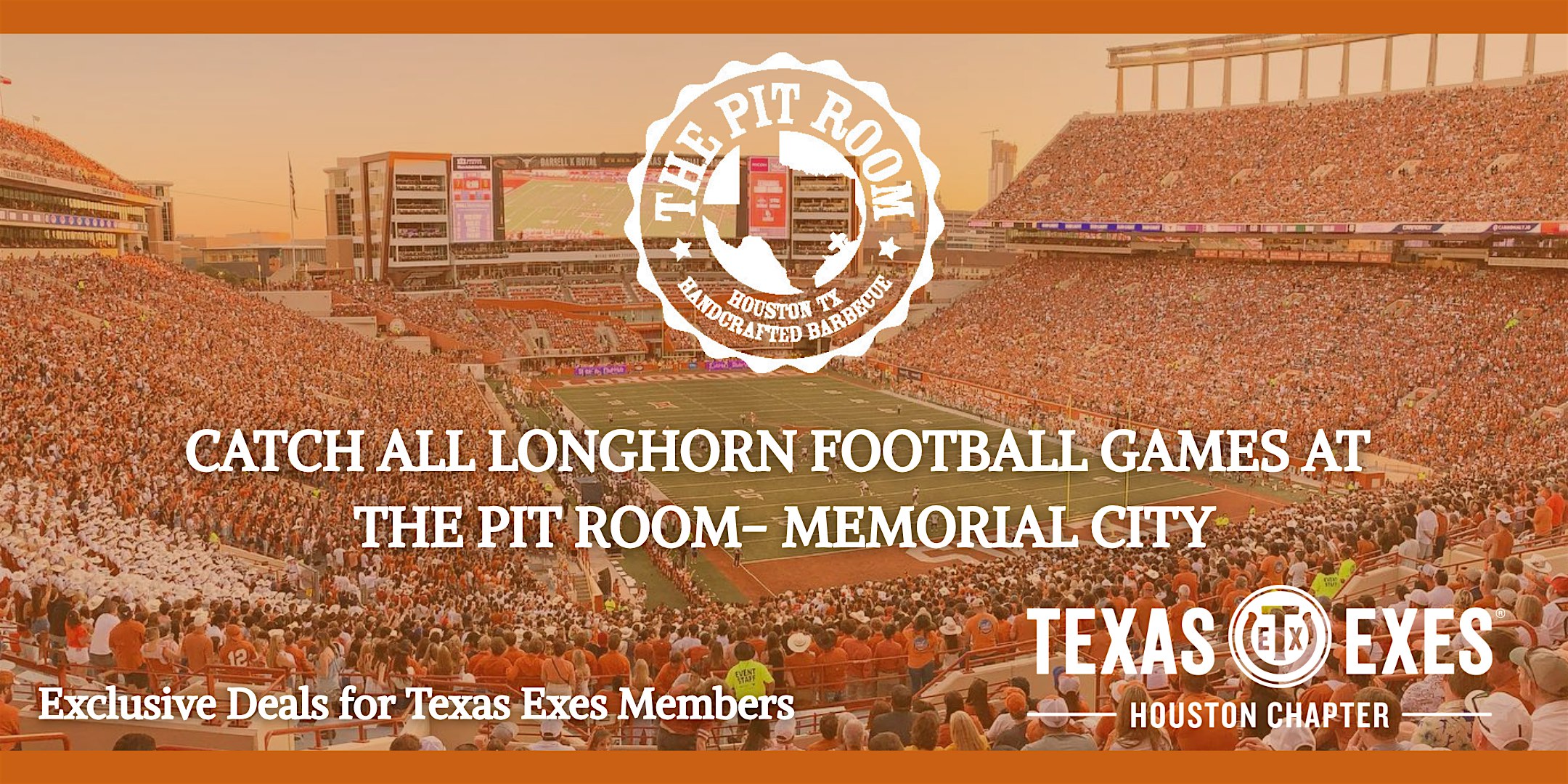 Texas vs. Sam Houston Watch Party: The Pit Room at The Pit Room – Houston, TX
