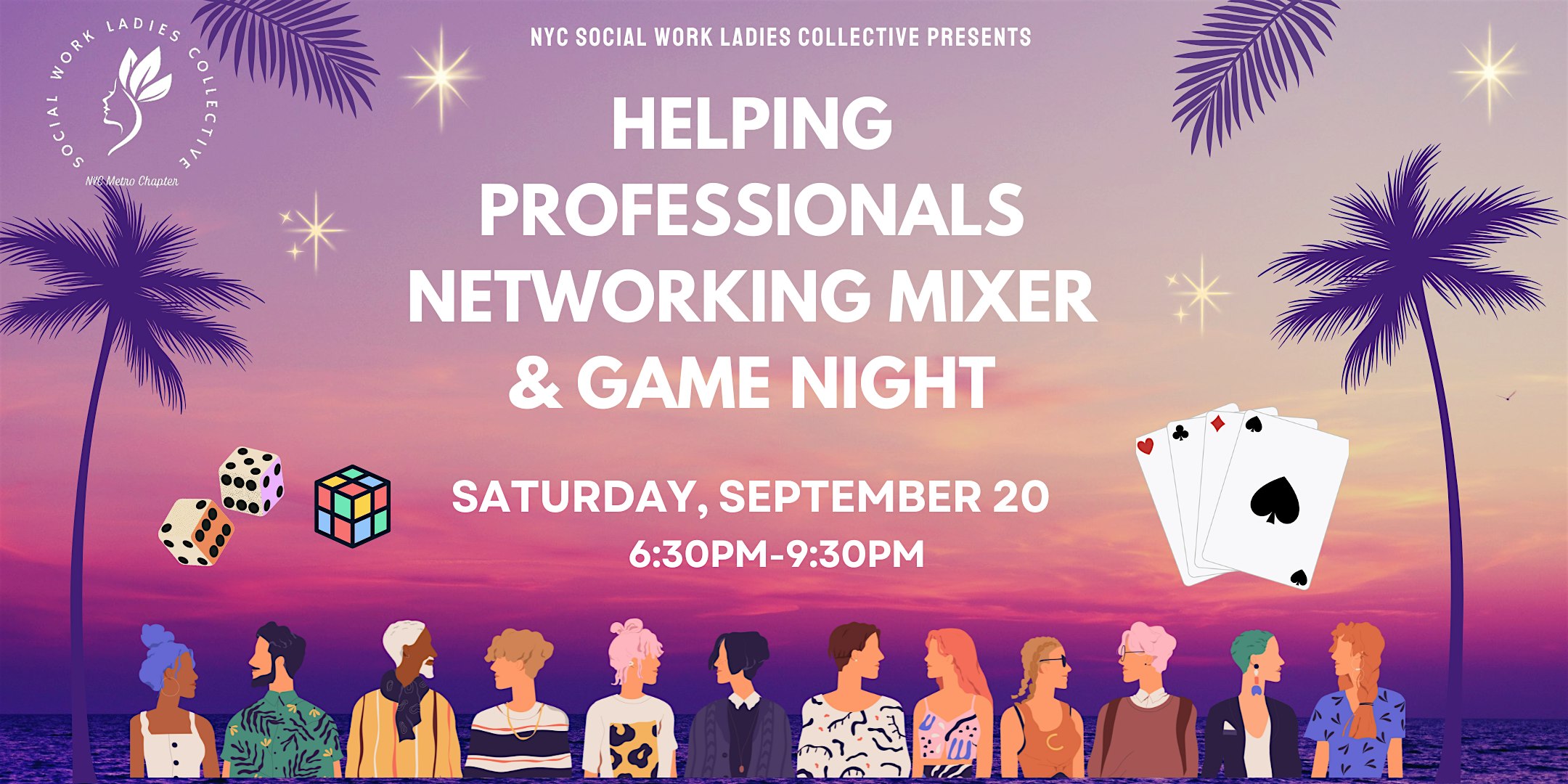 Helping Professionals Networking Mixer & Game Night at Evalyn’s Tap House – Brooklyn, NY