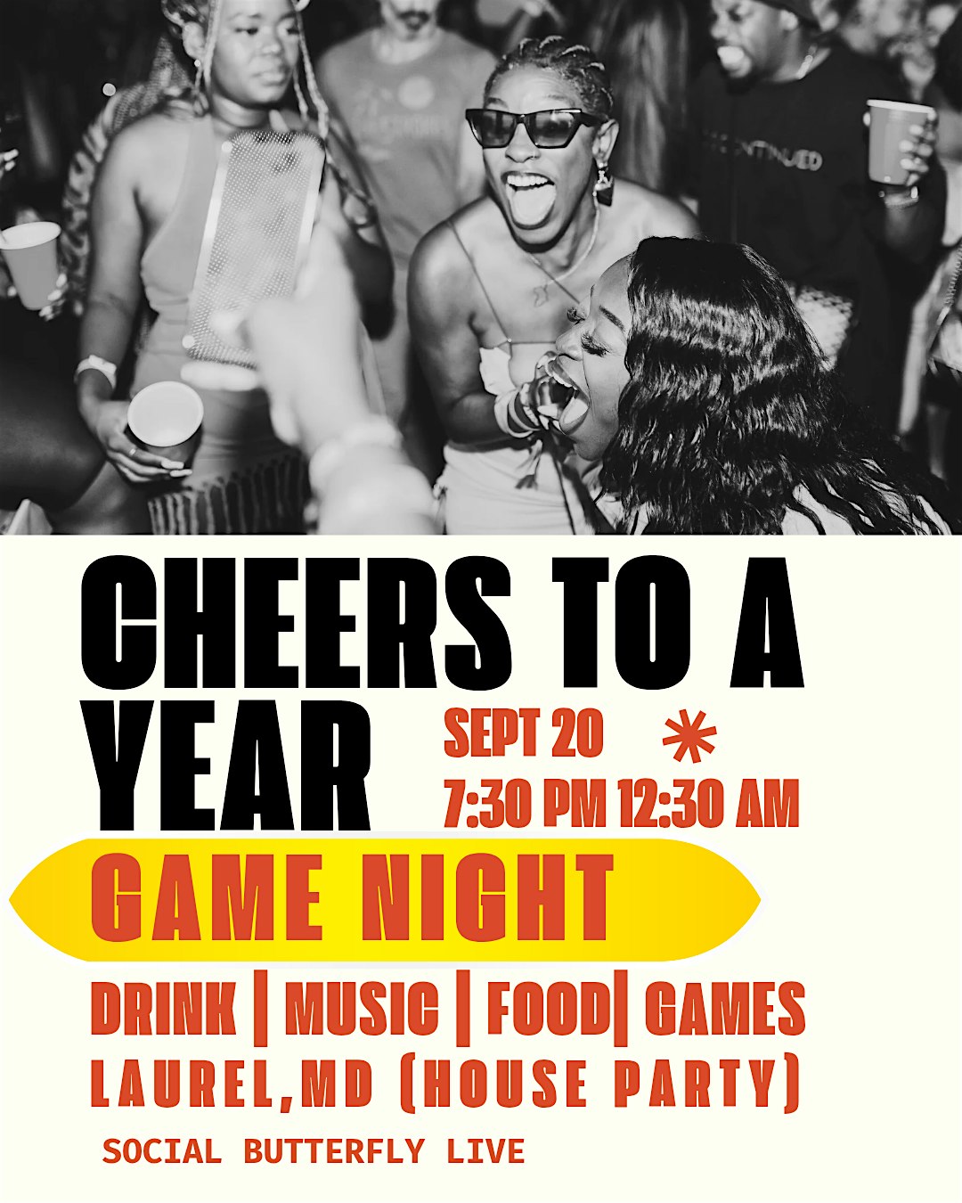 SBL Game Night (Anniversary Celebration) at House Party – Laurel, MD