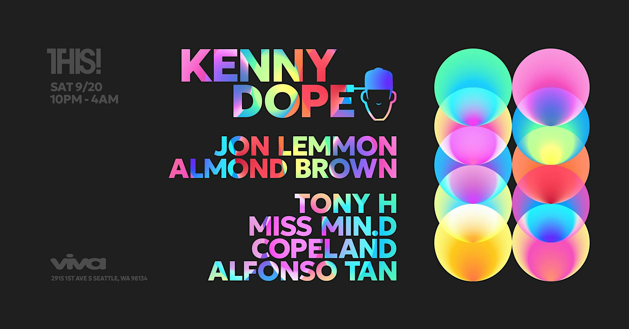 Viva presents THIS! w/ Kenny Dope – Sat. 9.20.25 at Monkey Loft – Seattle, WA