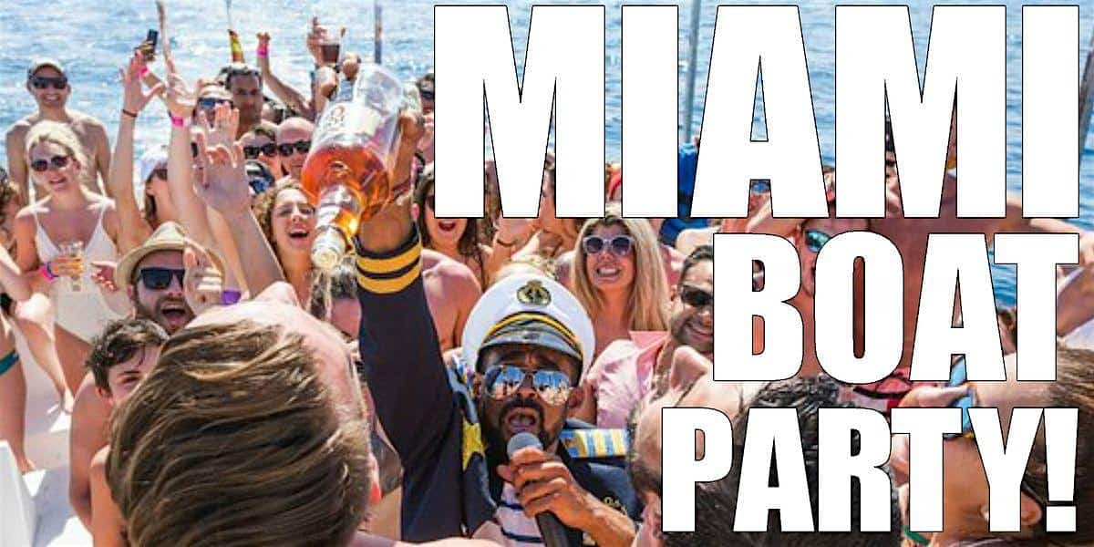 BEST MIAMI CRUISE PARTY ⛵️ at Biscayne Boulevard – Miami, FL