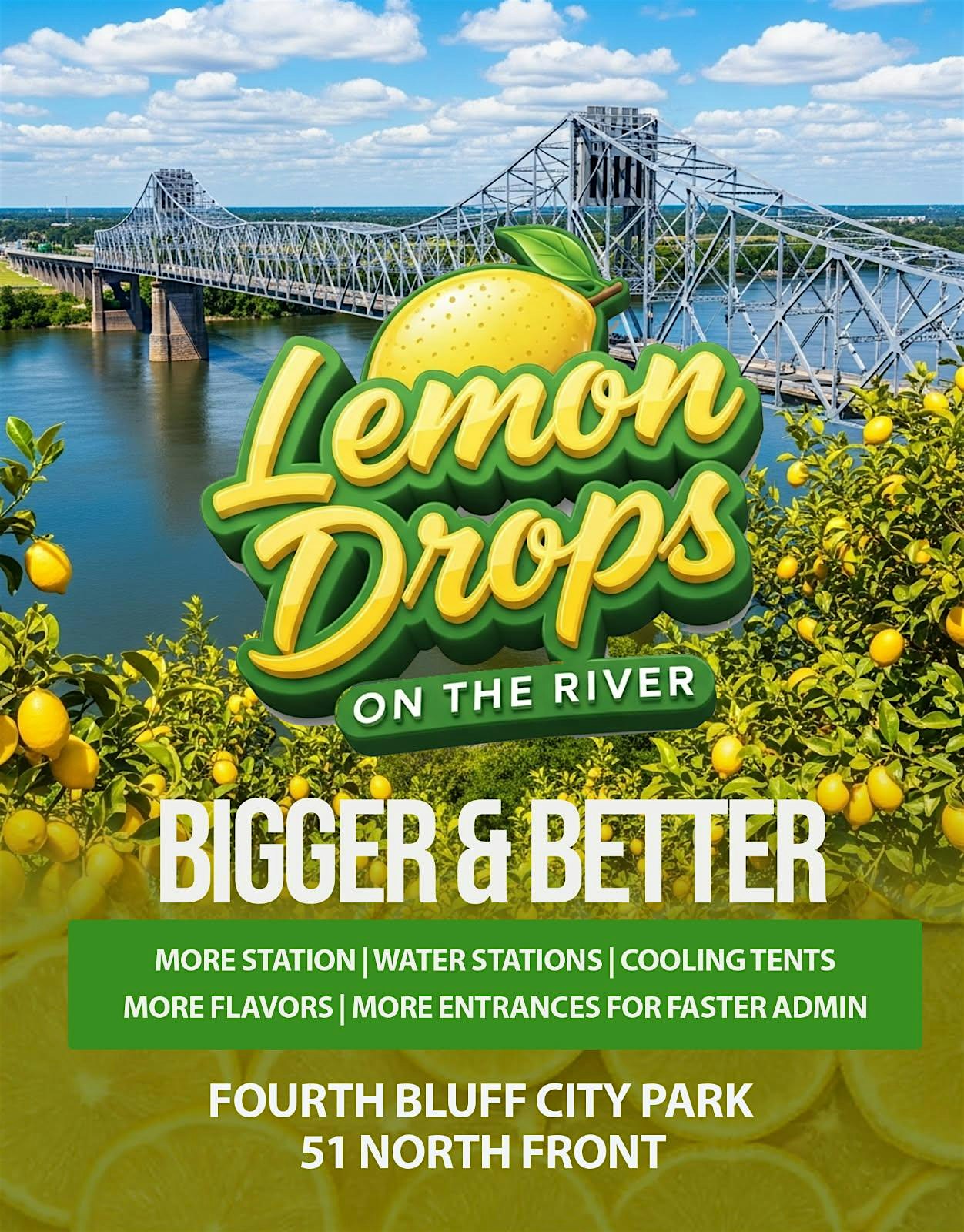Lemon Drop Festival Memphis at Fourth Bluff Park – Memphis, TN