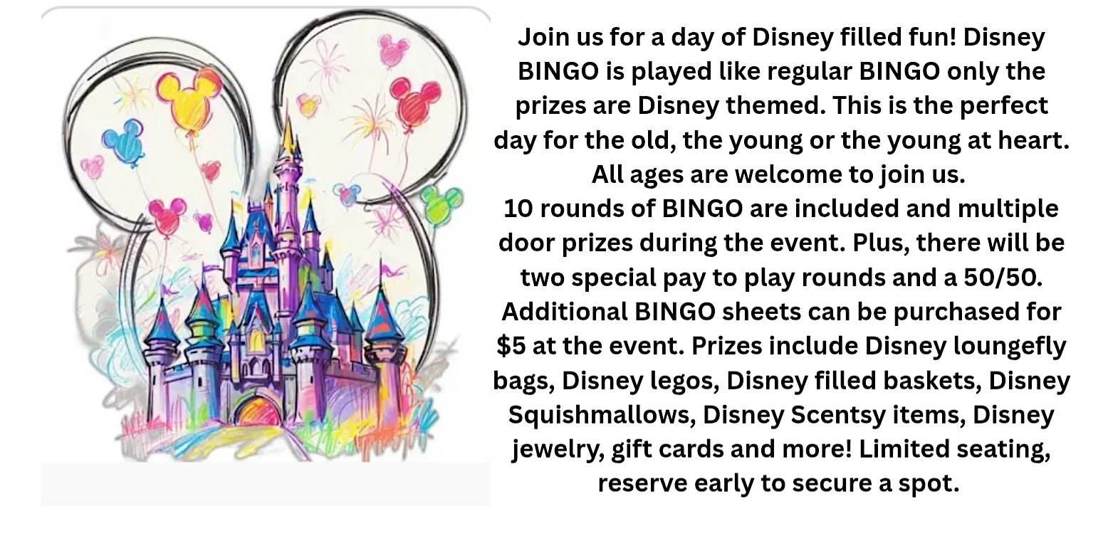 Disney Bingo & Milkshakes! at The Crazy Mason Milkshake Bar Old Ellicott City – Ellicott City, MD