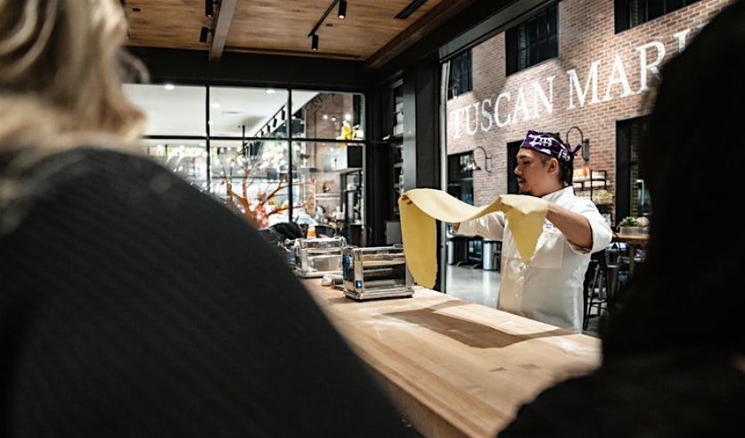 Hands-on Pasta Alfredo w/Chef Anthony 9.21 3pm at 9 Via Toscana – Salem, NH