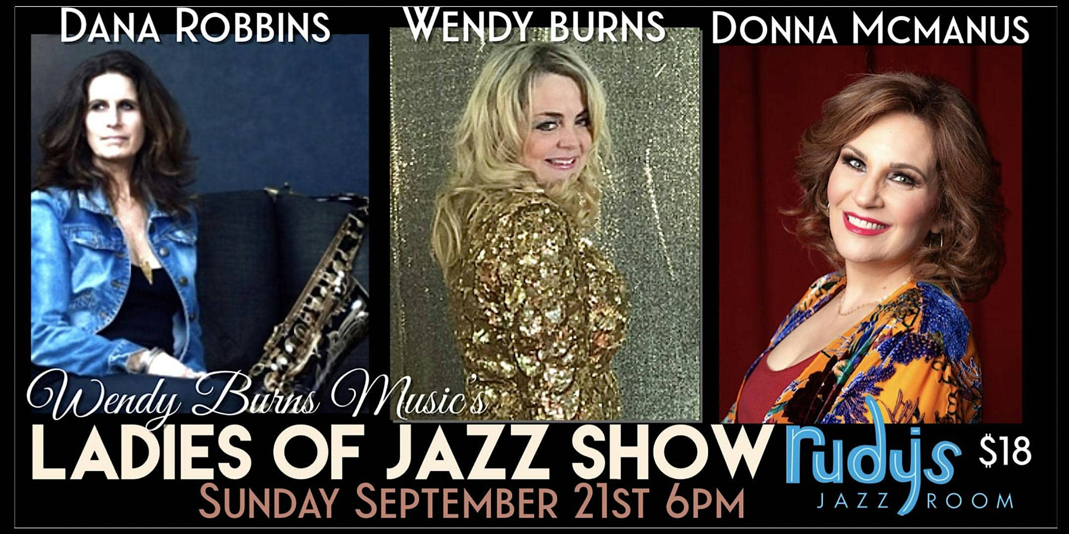 Ladies of Jazz at Rudy’s Jazz Room – Nashville, TN