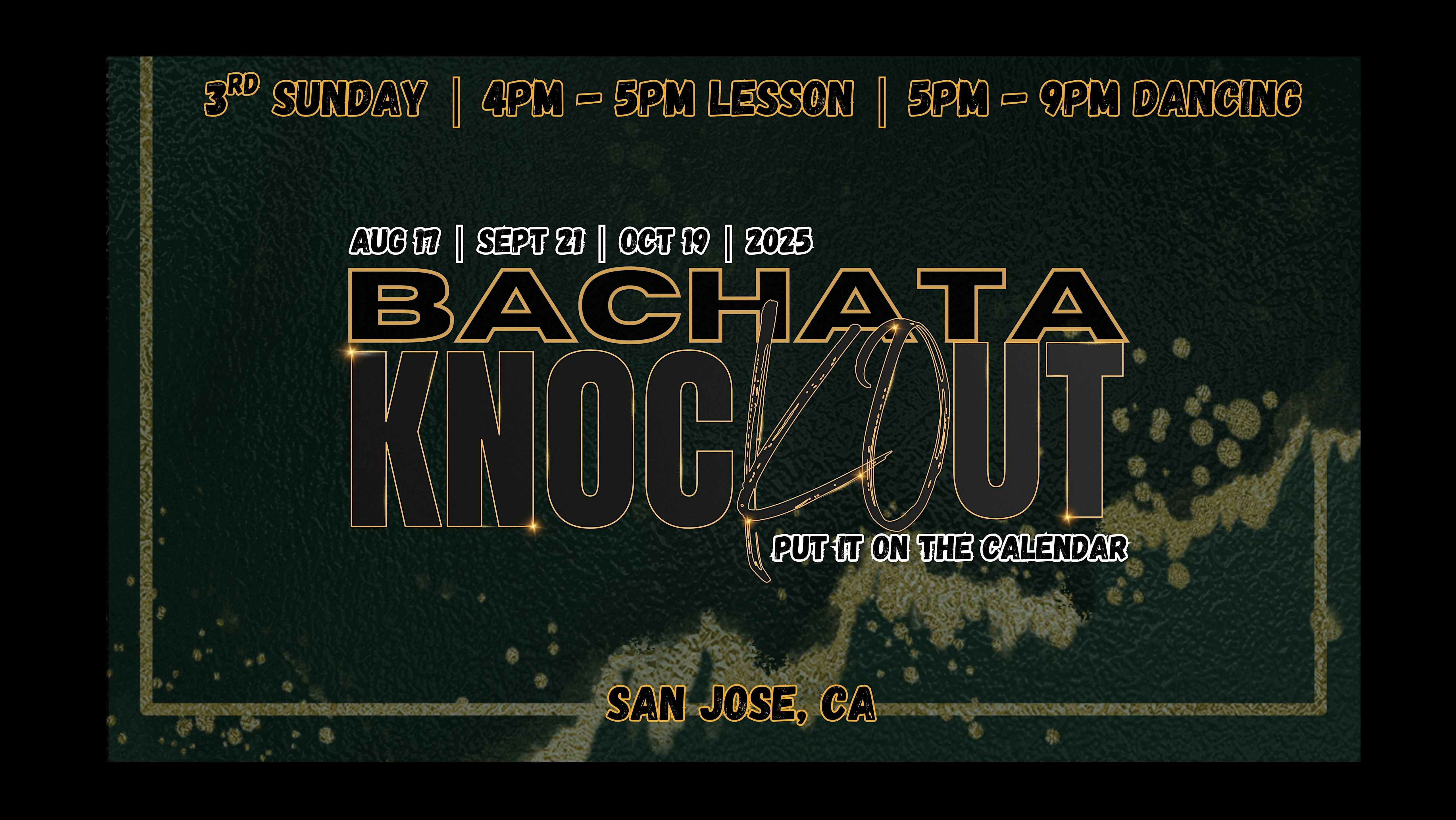 Bachata Knockout : Sunday Bachata Dance Class & Day Party in San Jose, CA at Mimosas Cafe Willow Glen – San Jose, CA