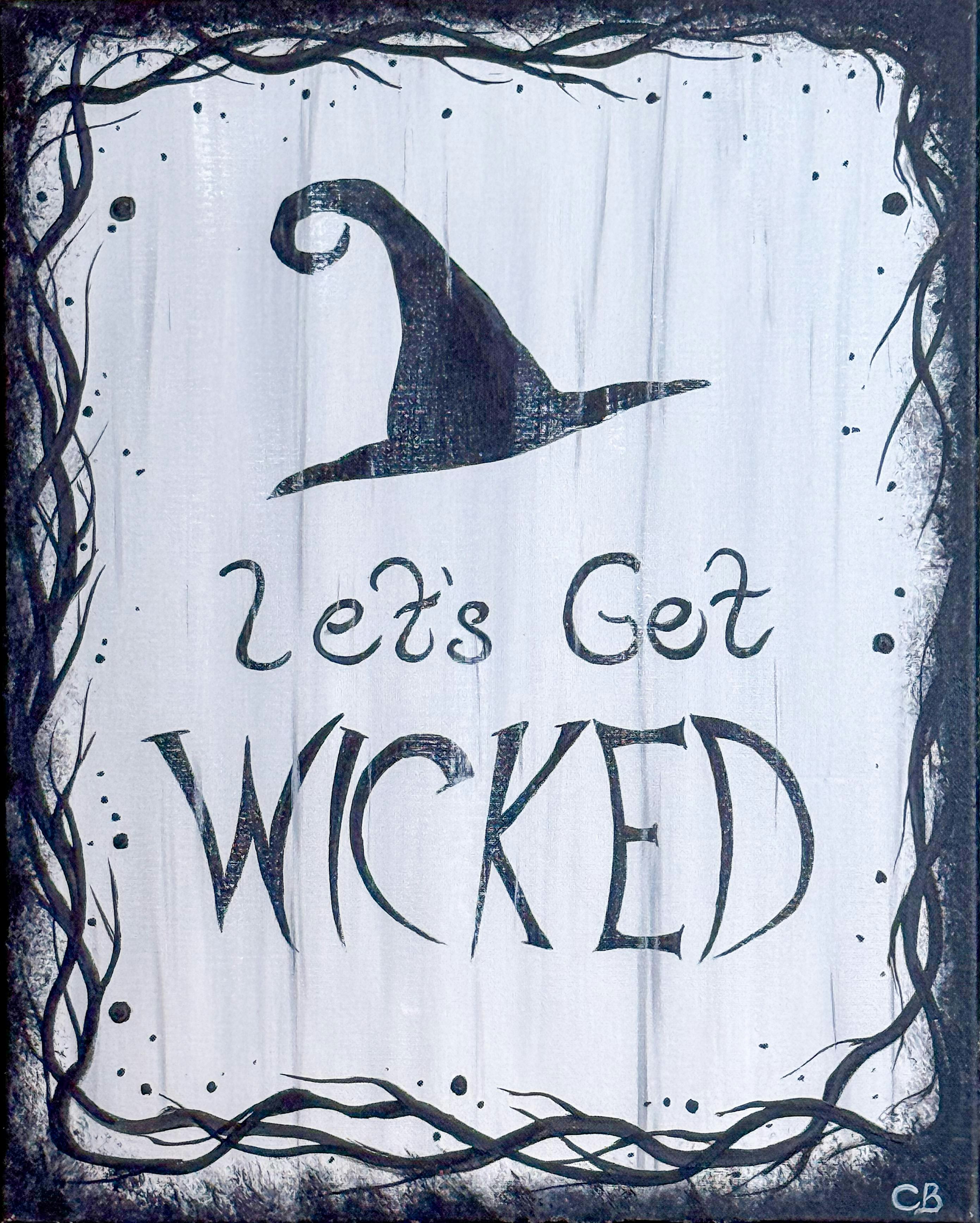 Toledo Paint and Sip Party – Let’s Get Wicked at 5248 Monroe St – Toledo, OH