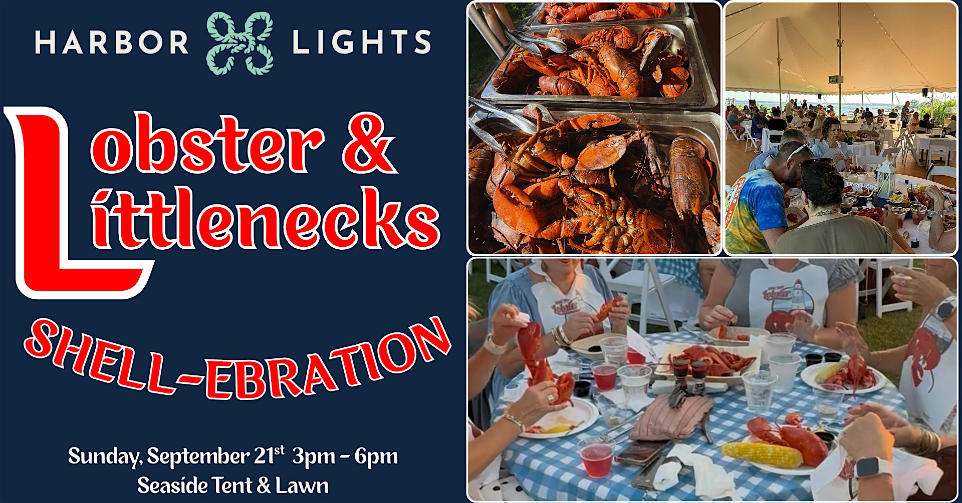 Lobster & Littleneck Shell-ebration at Harbor Lights Dining Events Golf Marina – Warwick, RI