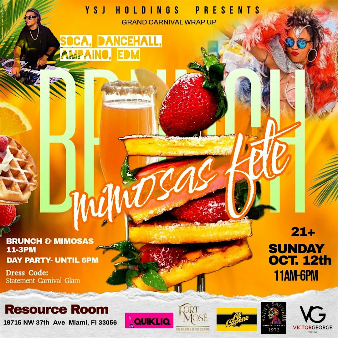 Brunch Mimosas Fete & Day Party at 19715 NW 37th Ave – Miami Gardens, FL