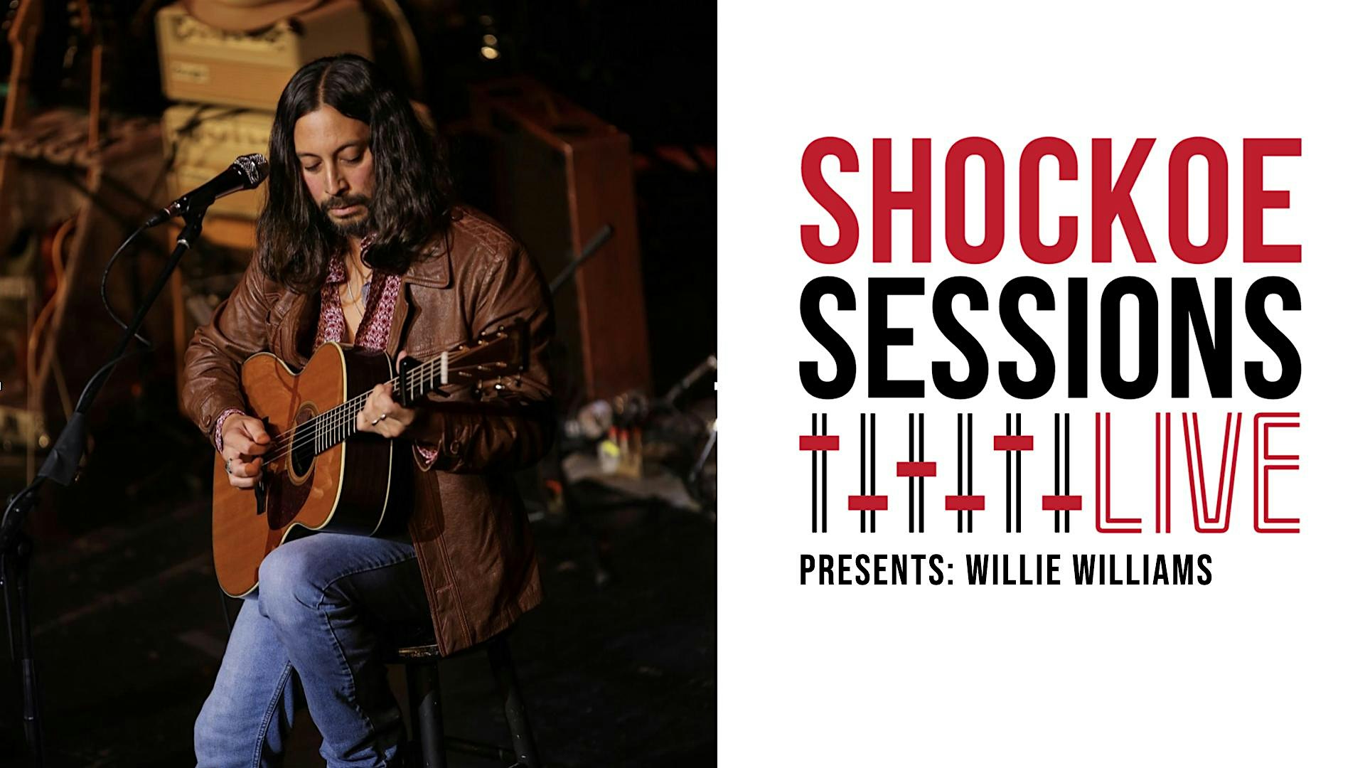 Willie Williams on Shockoe Sessions Live! at In Your Ear Studios – Richmond, VA