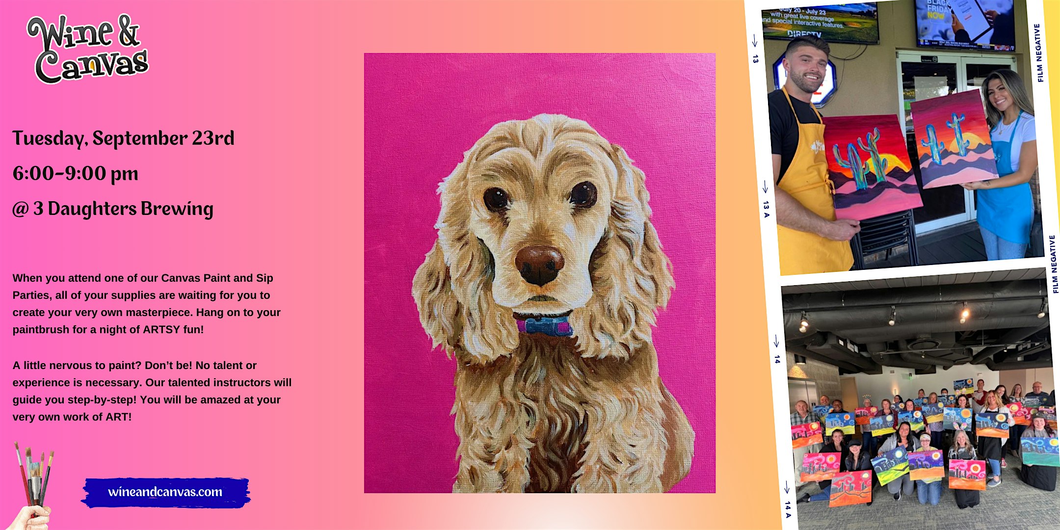 St. Pete Paint for a Cause – Fundraiser at 3 Daughters Brewing – St. Petersburg, FL