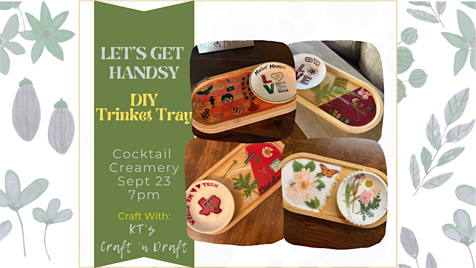 DIY Trinket Trays @ Cocktail Creamery at Cocktail Creamery – McKinney, TX