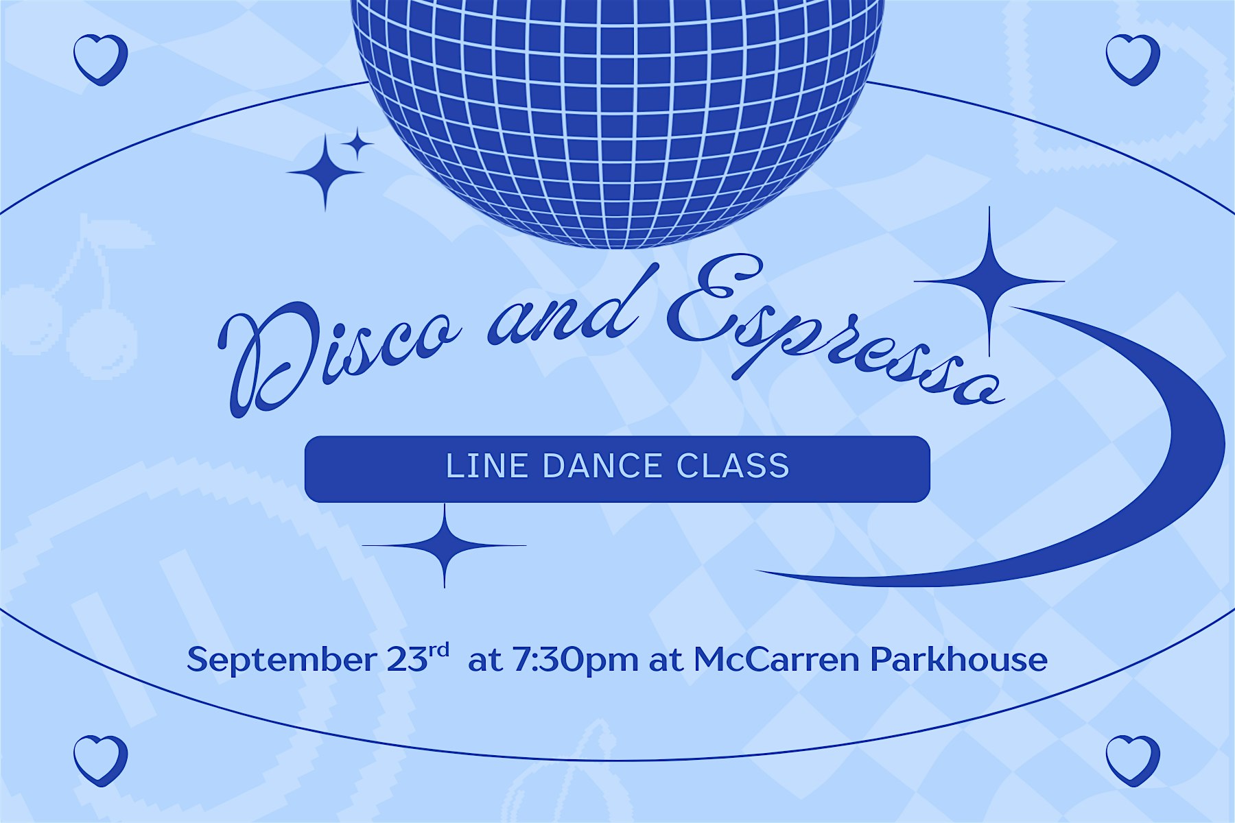 Disco & Espresso Line Dancing @ McCarren Parkhouse at McCarren Parkhouse – Brooklyn, NY