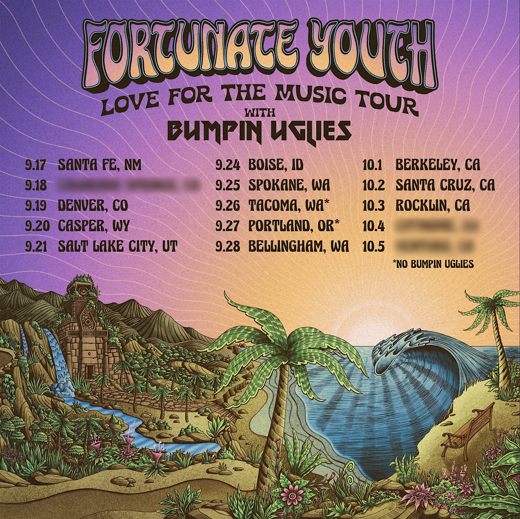 LOVE FOR THE MUSIC TOUR VIP EXPERIENCE – Boise, ID at Knitting Factory Boise – Boise, ID