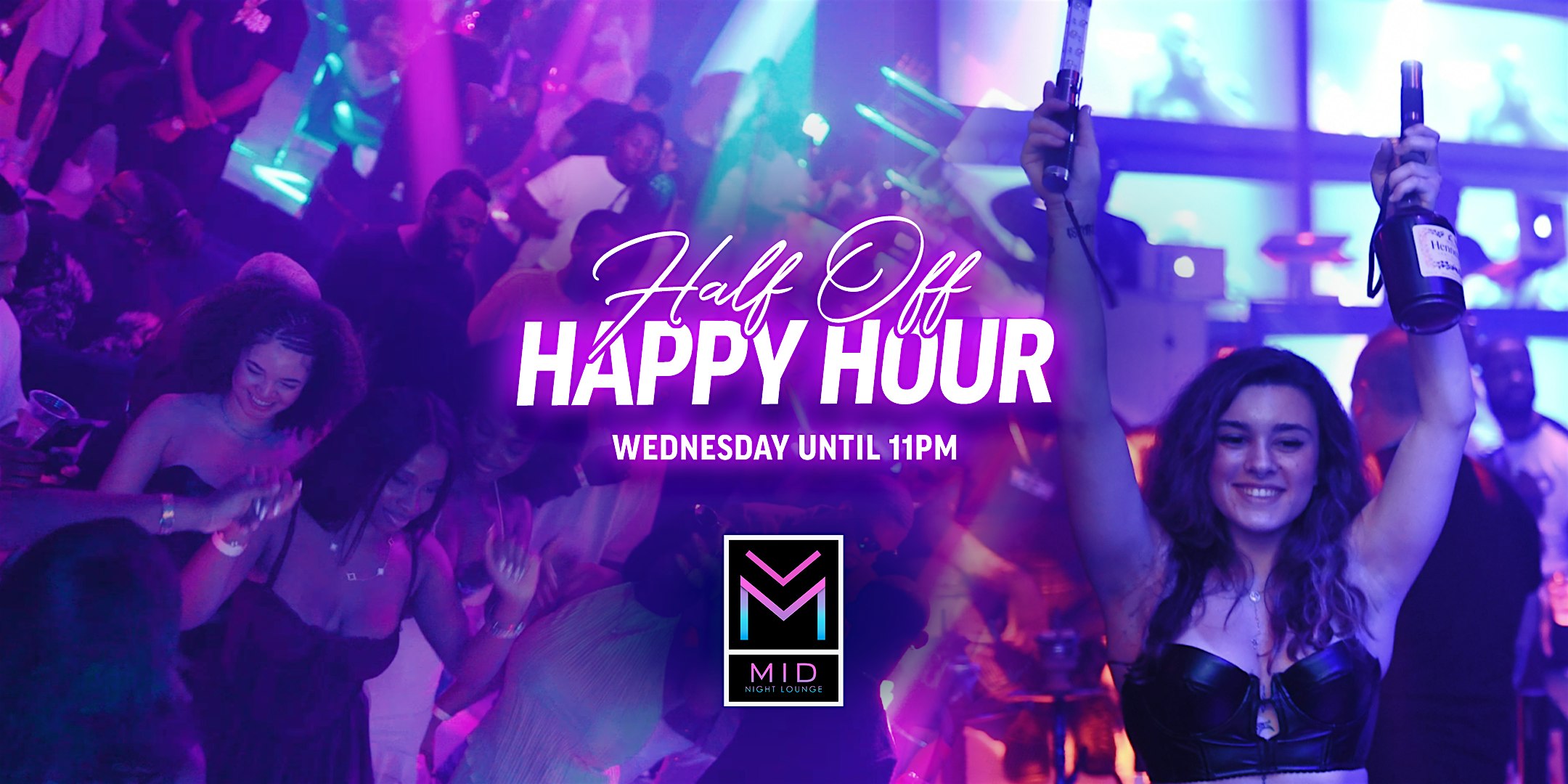 Half‑Off Happy Hour Wednesday – Premium Hookah at Midnight Lounge at Midnight Hookah lounge, International Drive, Orlando, FL, USA – Orlando, FL