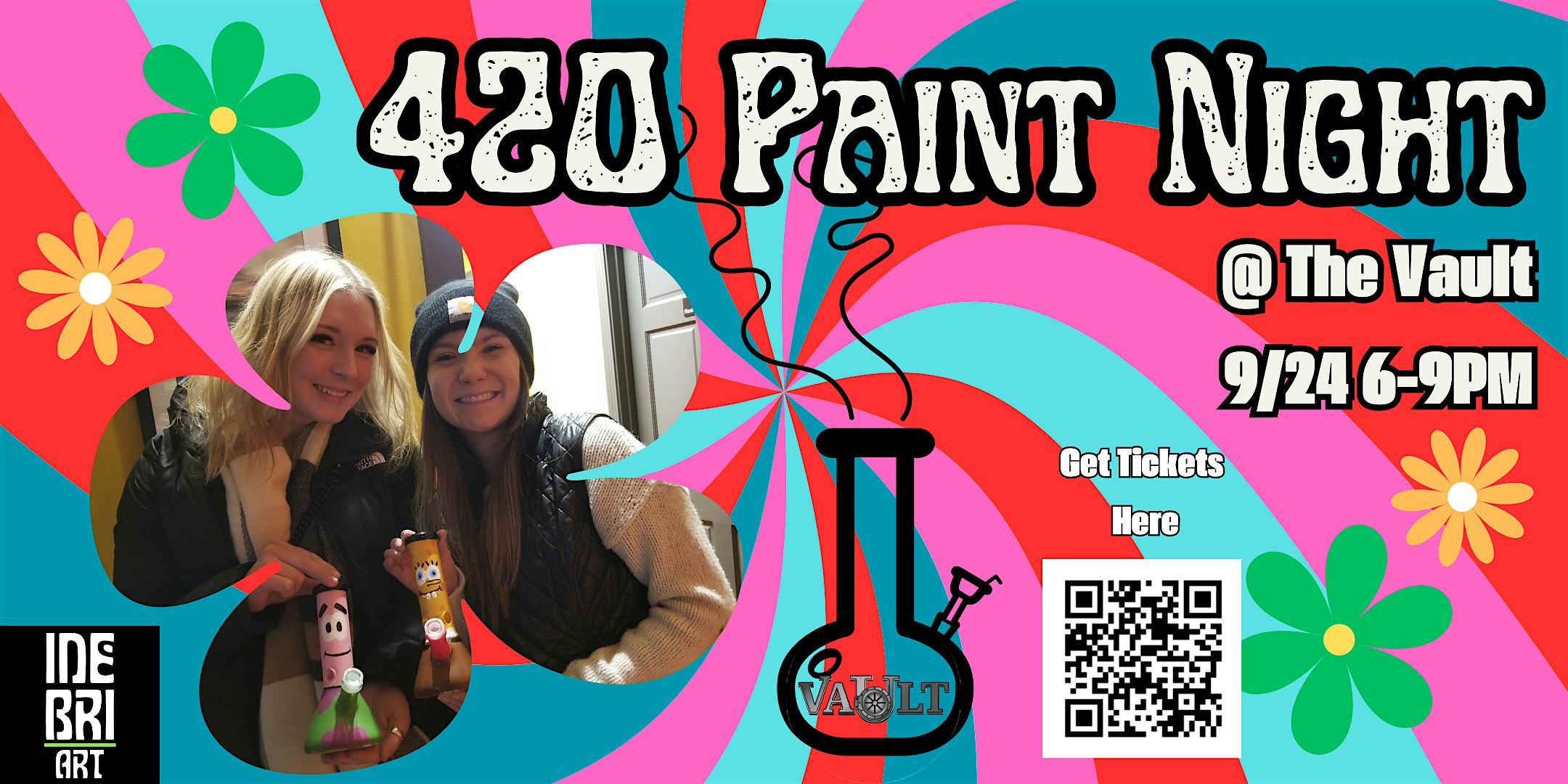 Four Twenty Paint Night at The Vault at The Vault Performing Arts Center &Pub – New Bedford, MA