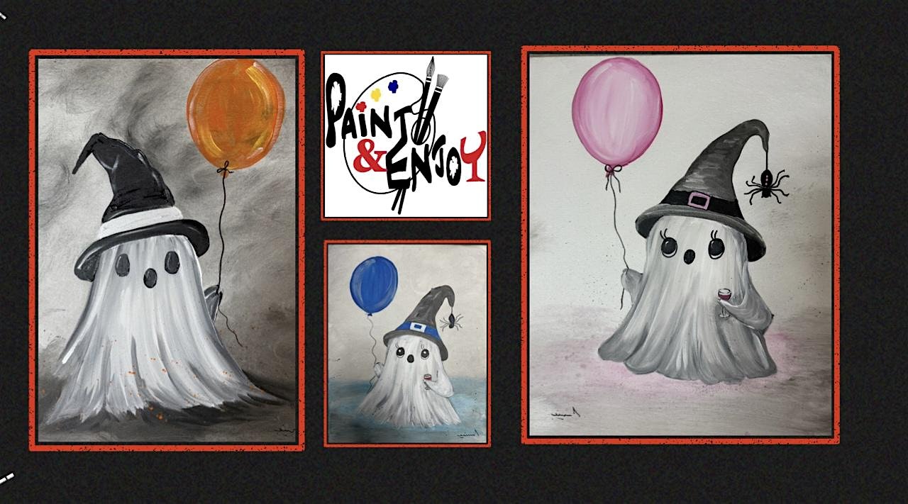 Paint and Enjoy “Cute Ghost” Franklin Social, RedLion at Franklin Street Social – Red Lion, PA