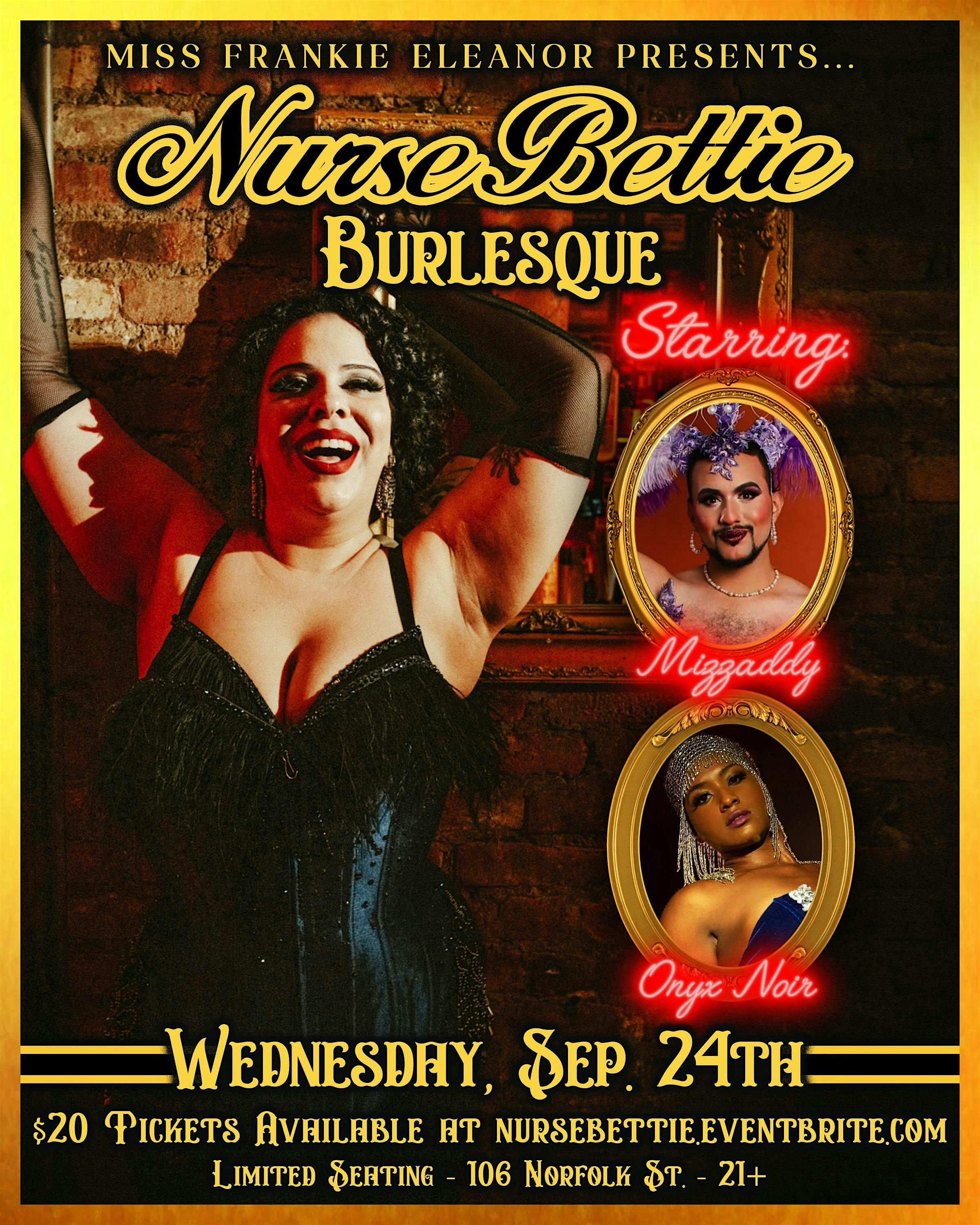 Nurse Bettie Burlesque Show at Nurse Bettie – New York, NY