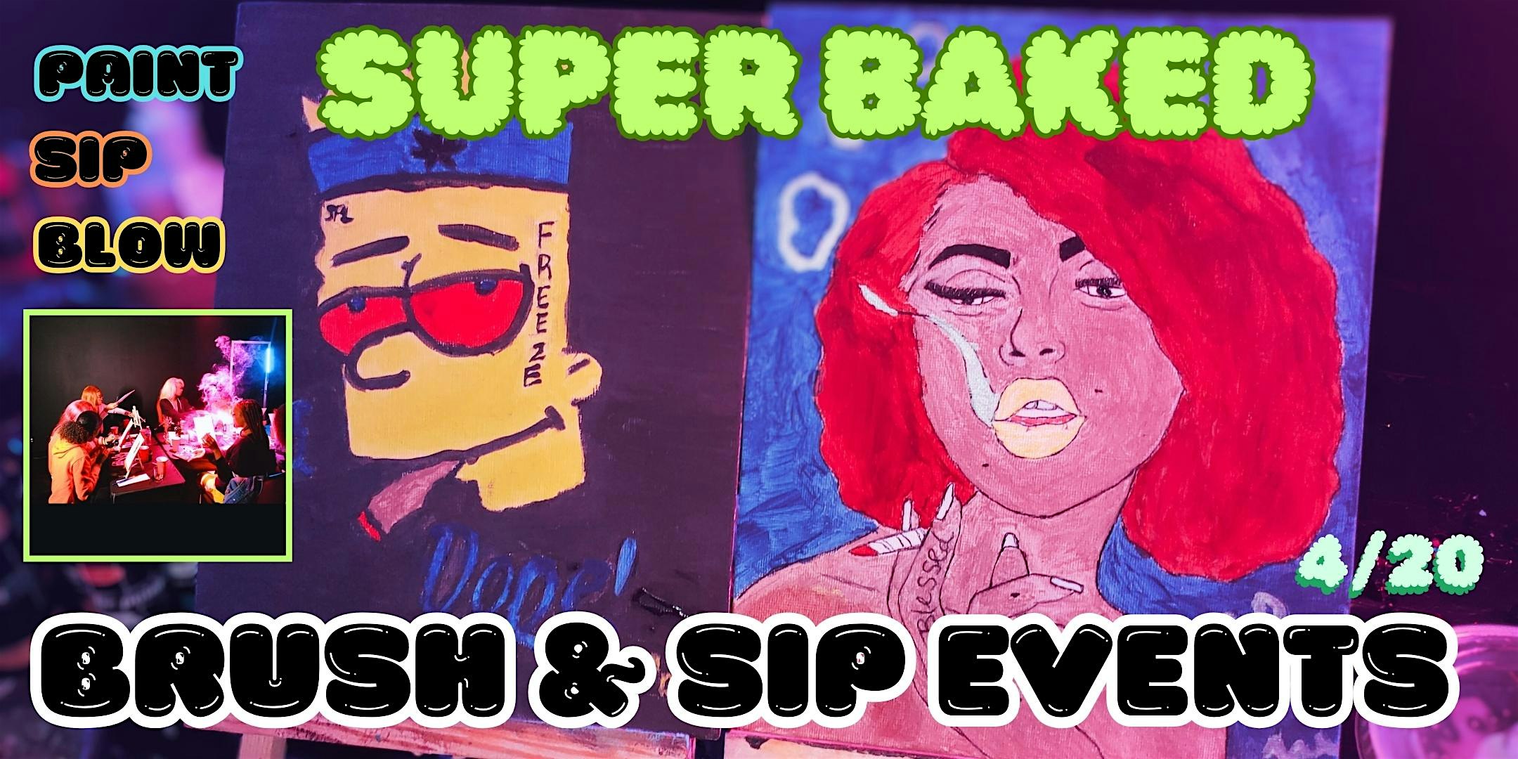 Super Baked Brush & Sip Events at 1301 W Parker Rd #116 – Plano, TX