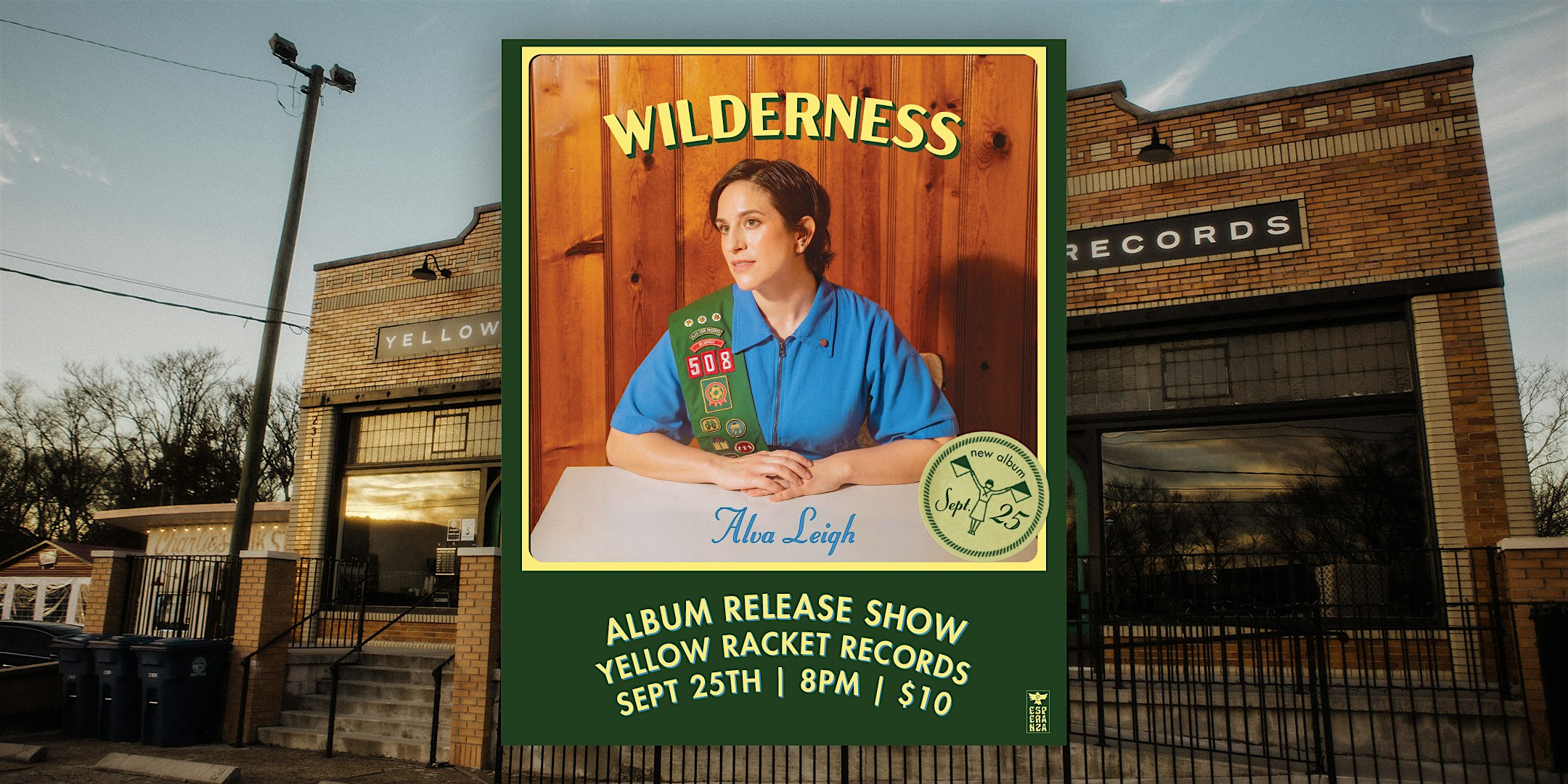 Alva Leigh Album Release Show – Live at Yellow Racket! at Yellow Racket Records – Chattanooga, TN