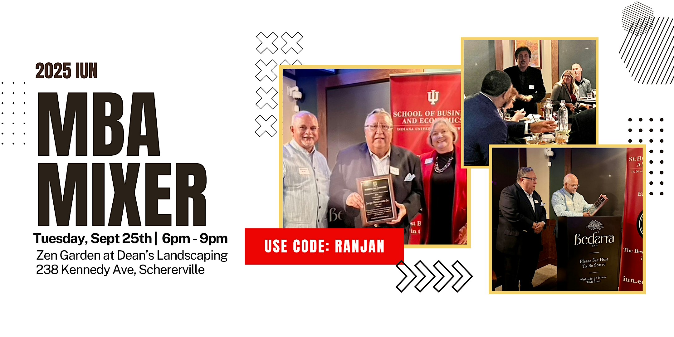 2025 MBA Mixer by IUN MBA Assocation at Zen Garden at Dean’s Landscaping – Schererville, IN