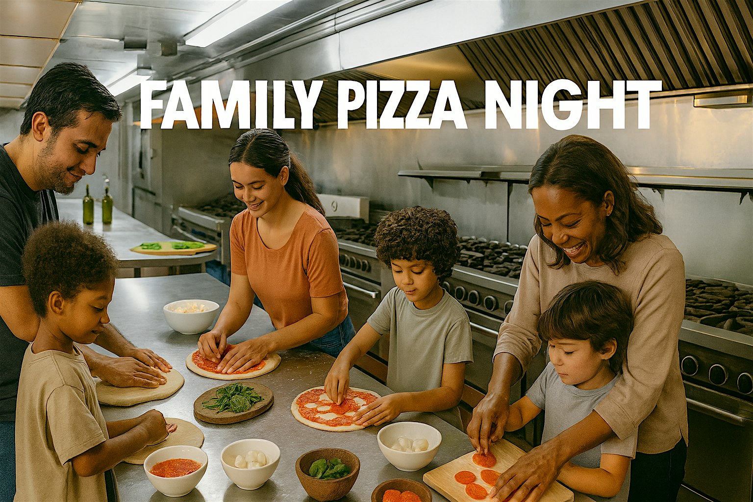 FAMILY PIZZA PARTY NIGHT at Milk Money Kitchens – New York, NY