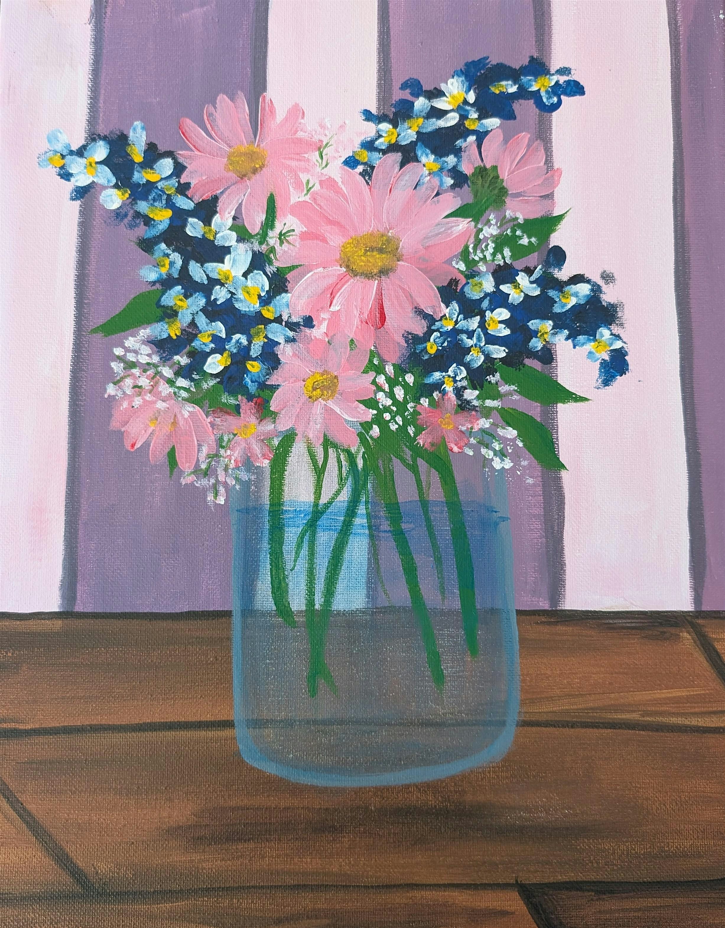 Paint and Sip @ Lucille’s BBQ Rocklin – Stop & Paint the Flowers at Lucille’s Smokehouse Bar-B-Que – Rocklin, CA
