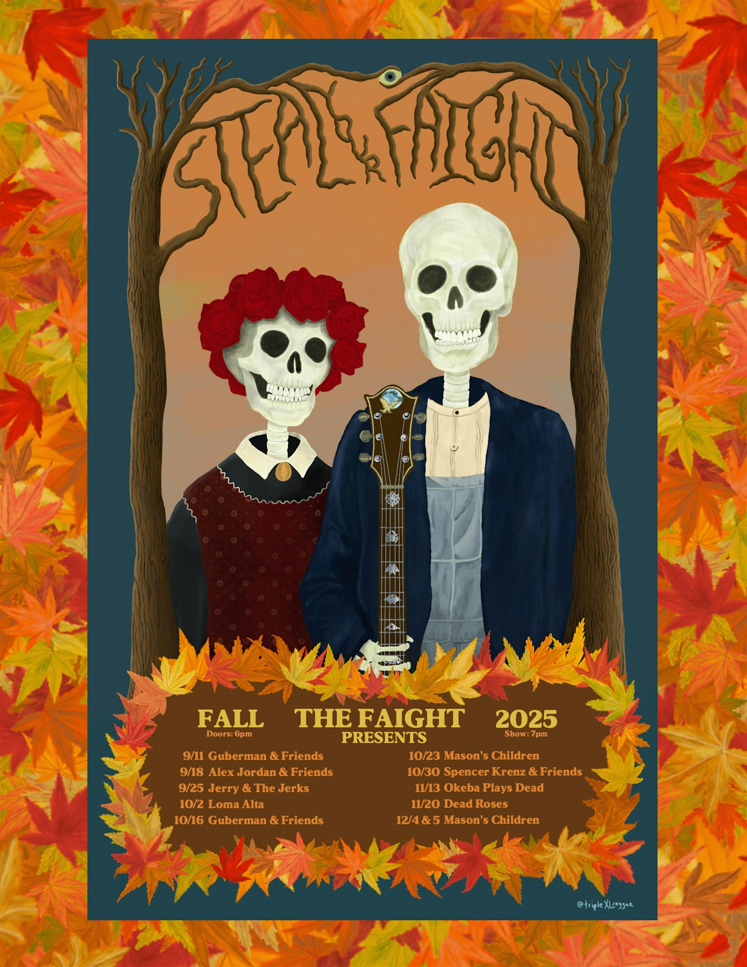 Steal Your Faight – Grateful Dead Music Night Ft Jerry and the Jerks at The Faight Collective – San Francisco, CA
