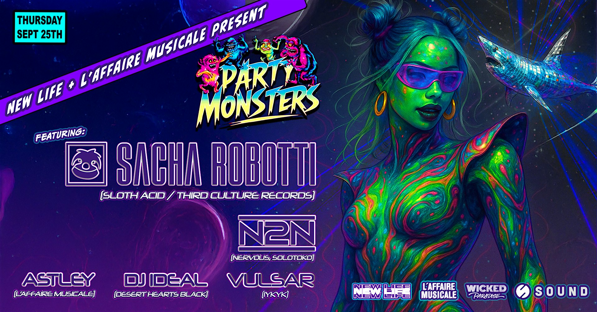 ⚡️ Party Monsters Take Over Sound ⚡ at Sound Nightclub – Los Angeles, CA