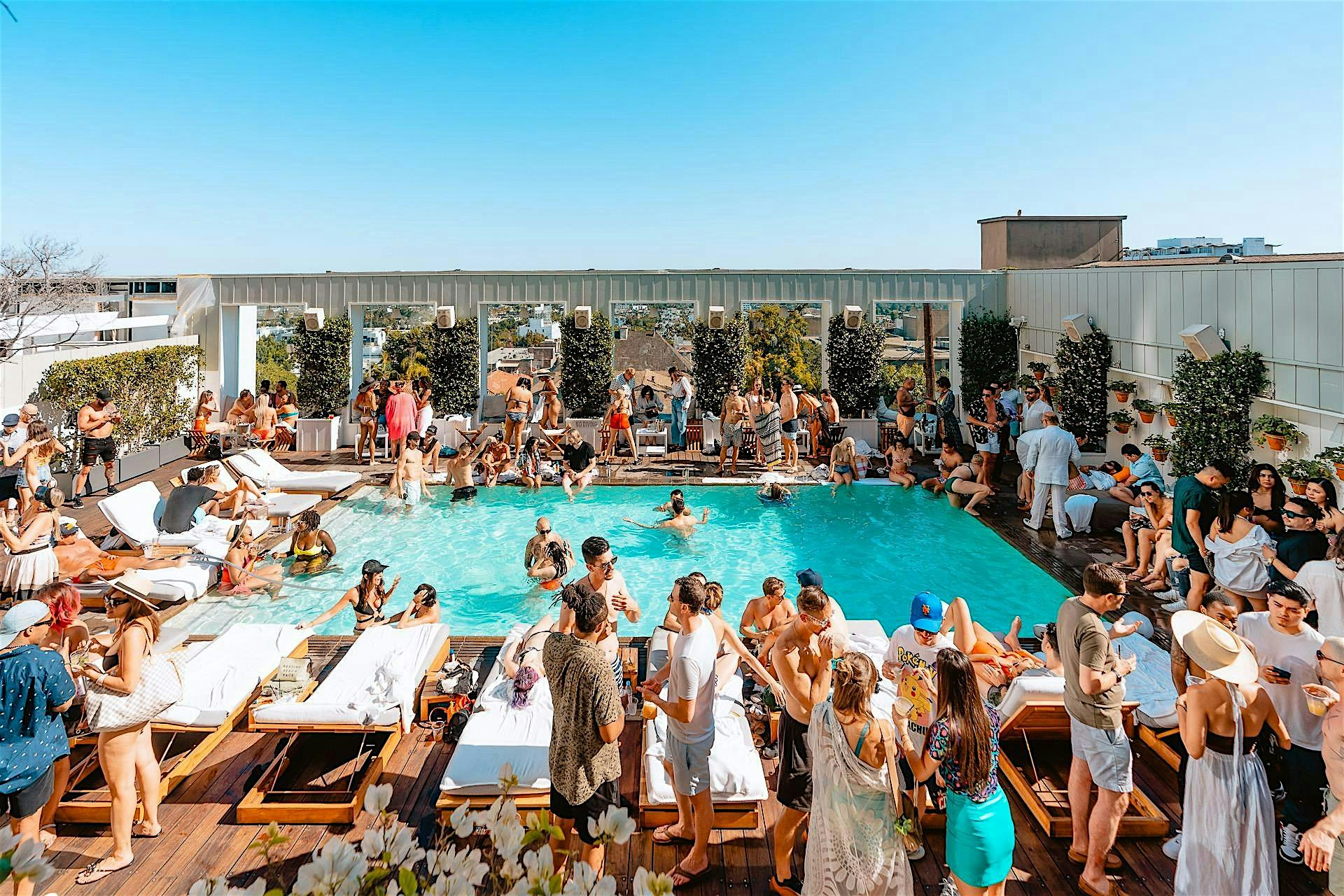 Sip & Dip at Skybar Los Angeles – West Hollywood, CA