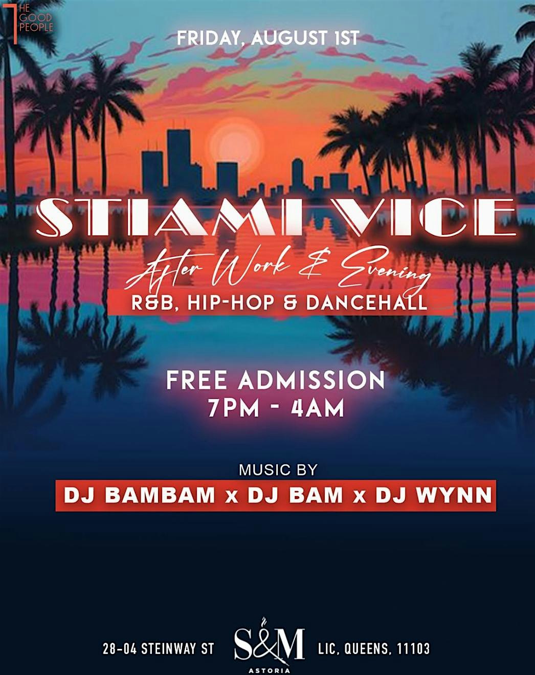 Stiami Fridays at Smoke & Mirrors: Bar & Lounge in Astoria – Queens, NY