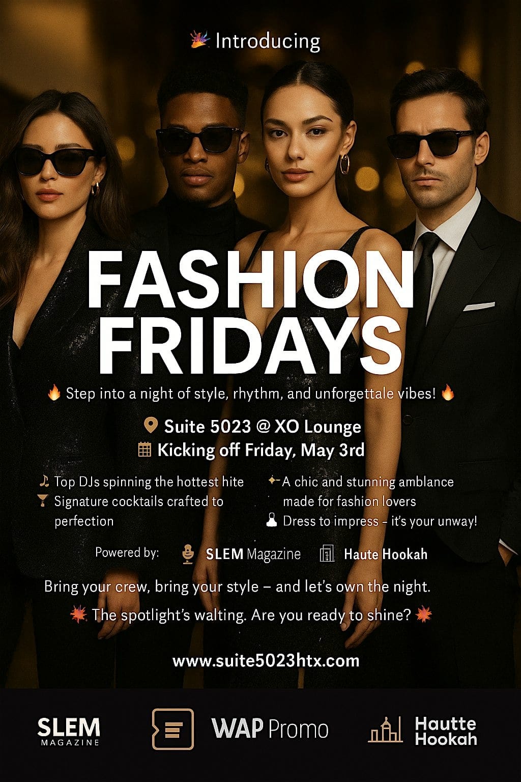 Fashion Fridays! @Suite5023 at 5023 Washington Ave – Houston, TX