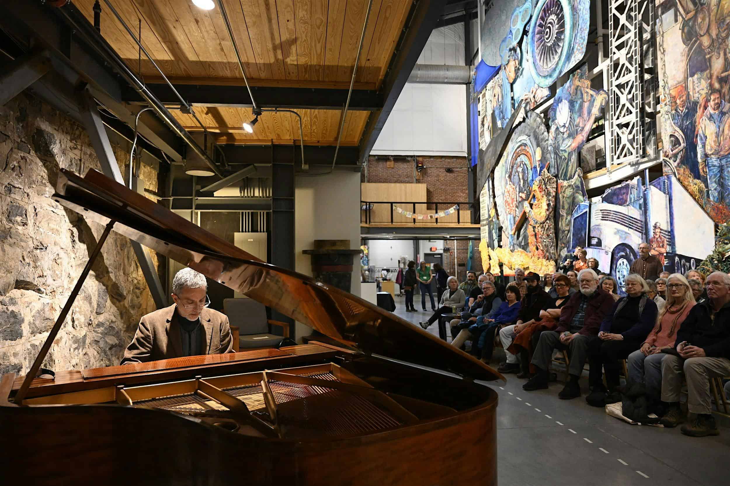 Happy Hour Piano Series at American Mural Project – Winsted, CT