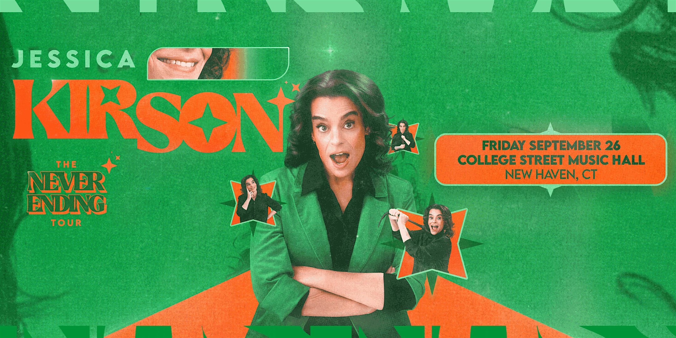 Jessica Kirson at College Street Music Hall – New Haven, CT