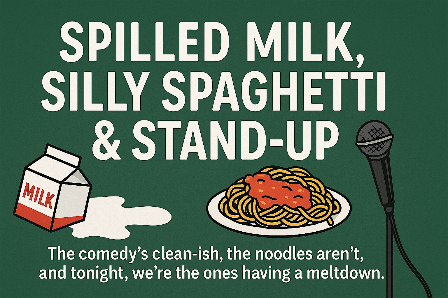 Spilled Milk, Silly Spaghetti and Stand Up at Montvale Event Center – Spokane, WA