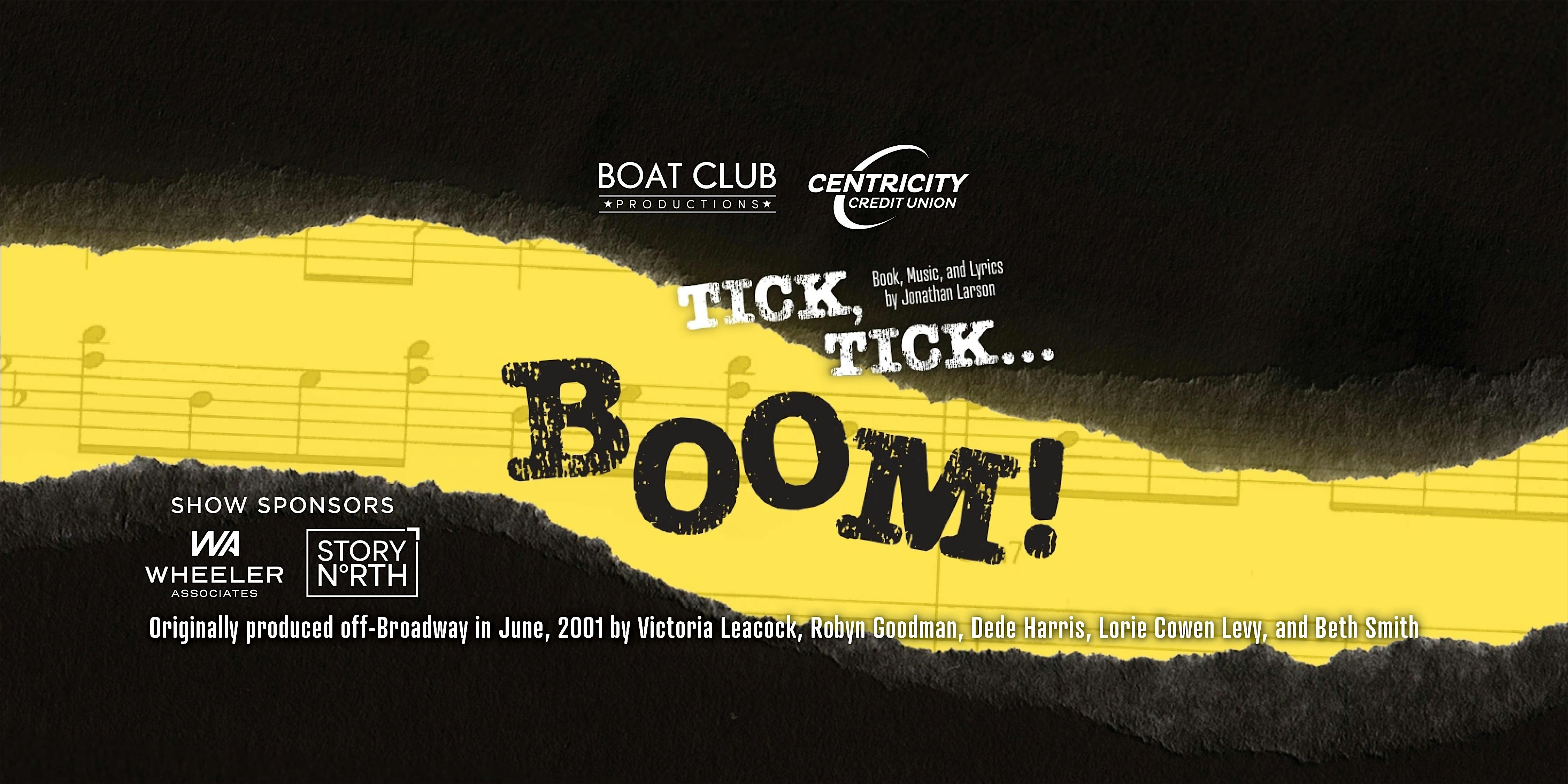 Tick, Tick… Boom! at Spirit of the North Theater – Fitger’s Duluth – Duluth, MN