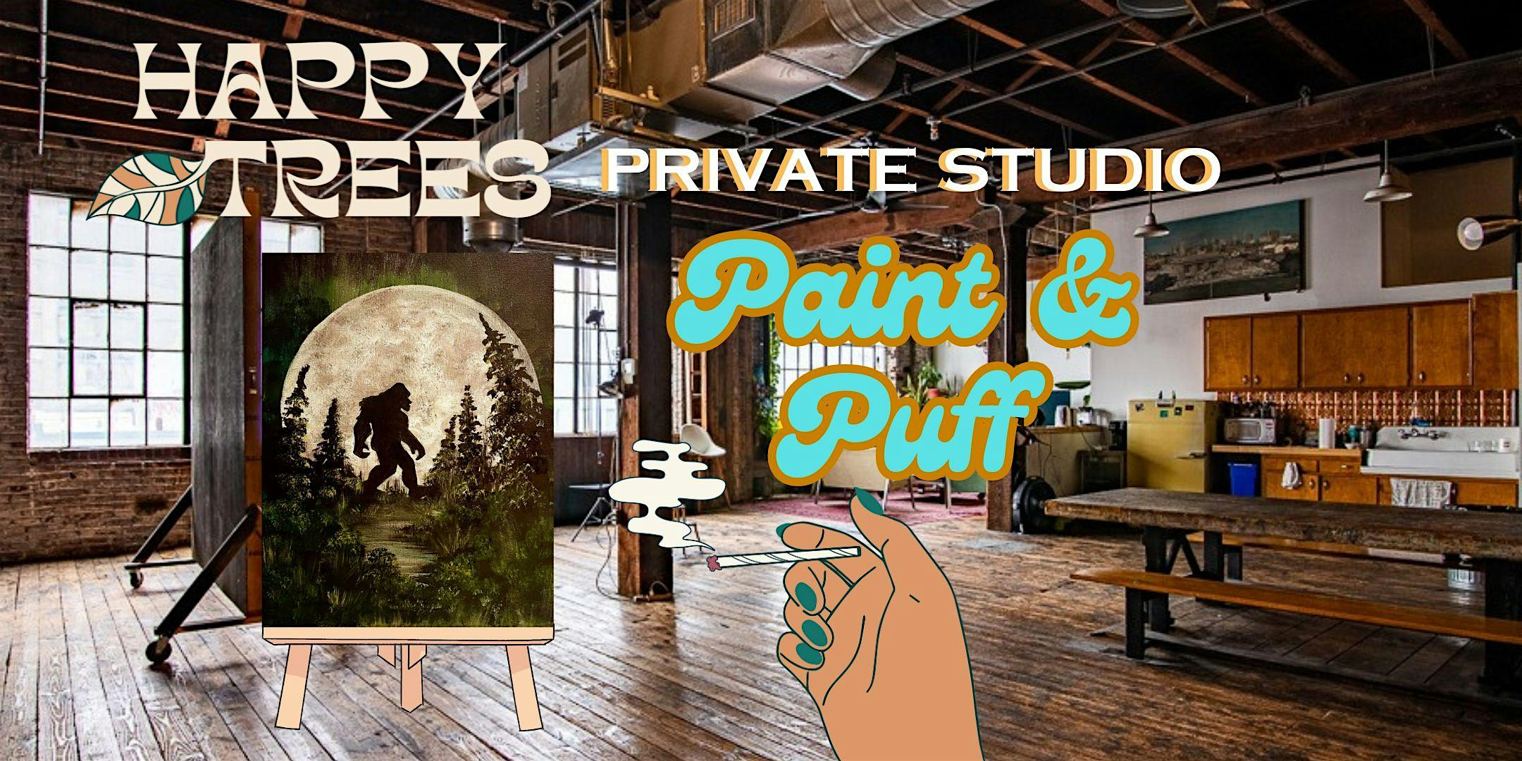 420 Friendly Art Class- 21 and over at Happy Trees Painting – Kansas City, MO