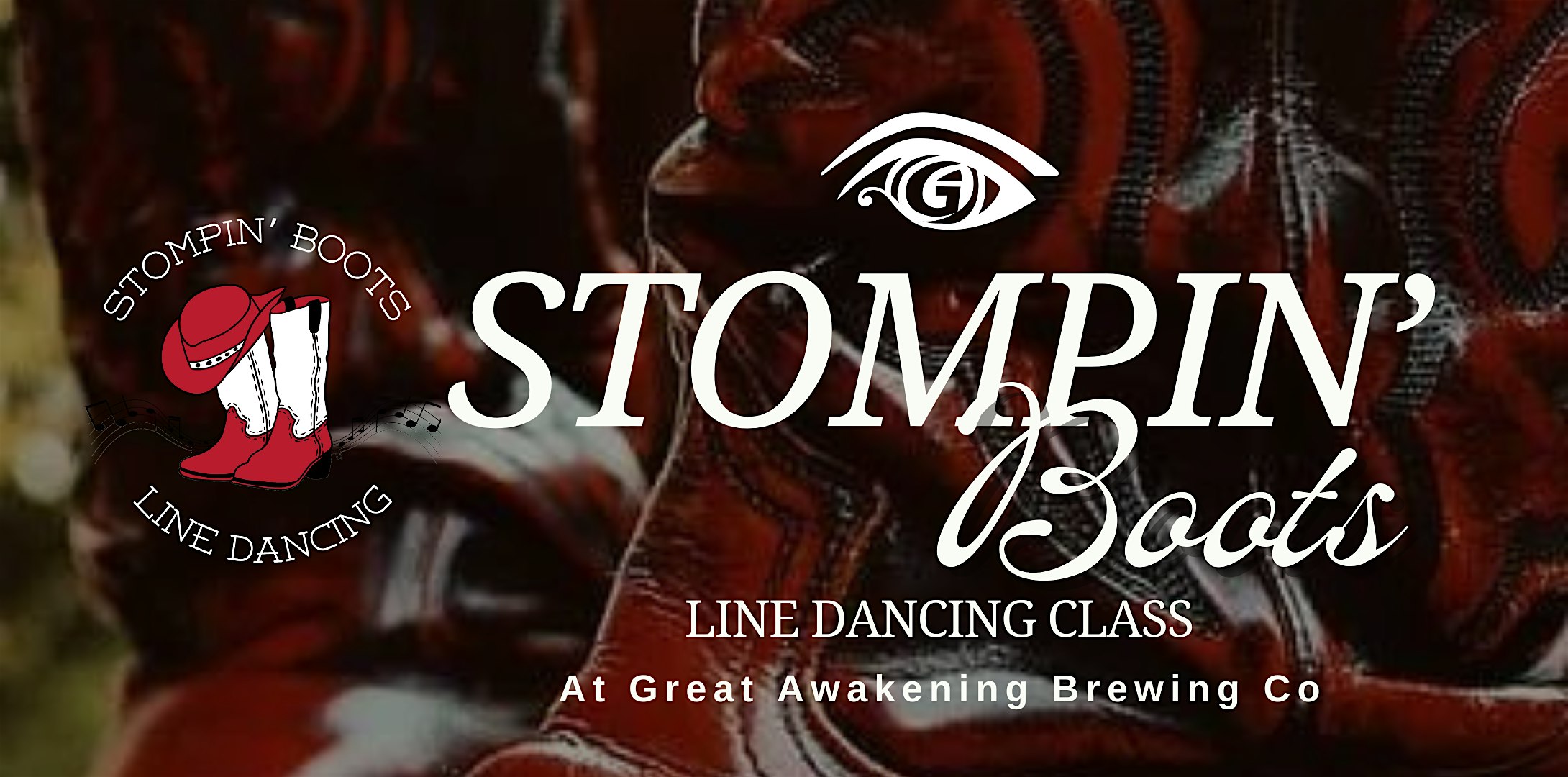 Stompin Boots Line Dancing Class at Great Awakening Brewing at Great Awakening Brewing Co – Westfield, MA