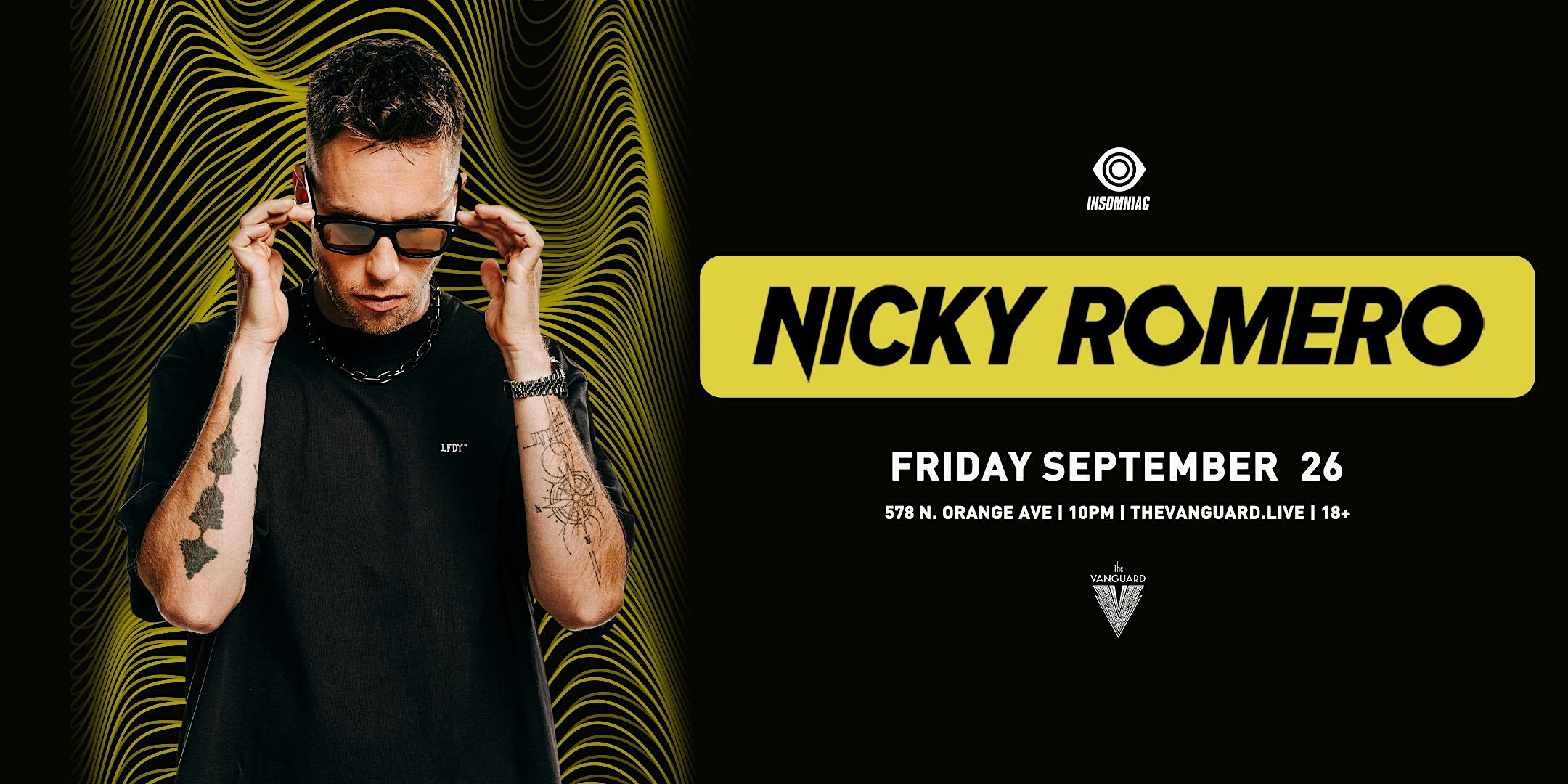 Nicky Romero at The Vanguard at The Vanguard – Orlando, FL