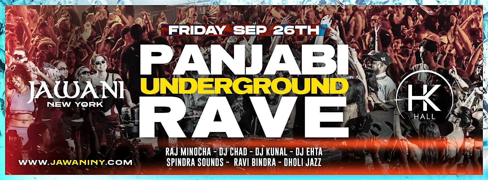 Jawani Bhangra Night – Punjabi Boiler Room Rave (Ladies Free) at HK Hall aka Stage 48 – New York, NY
