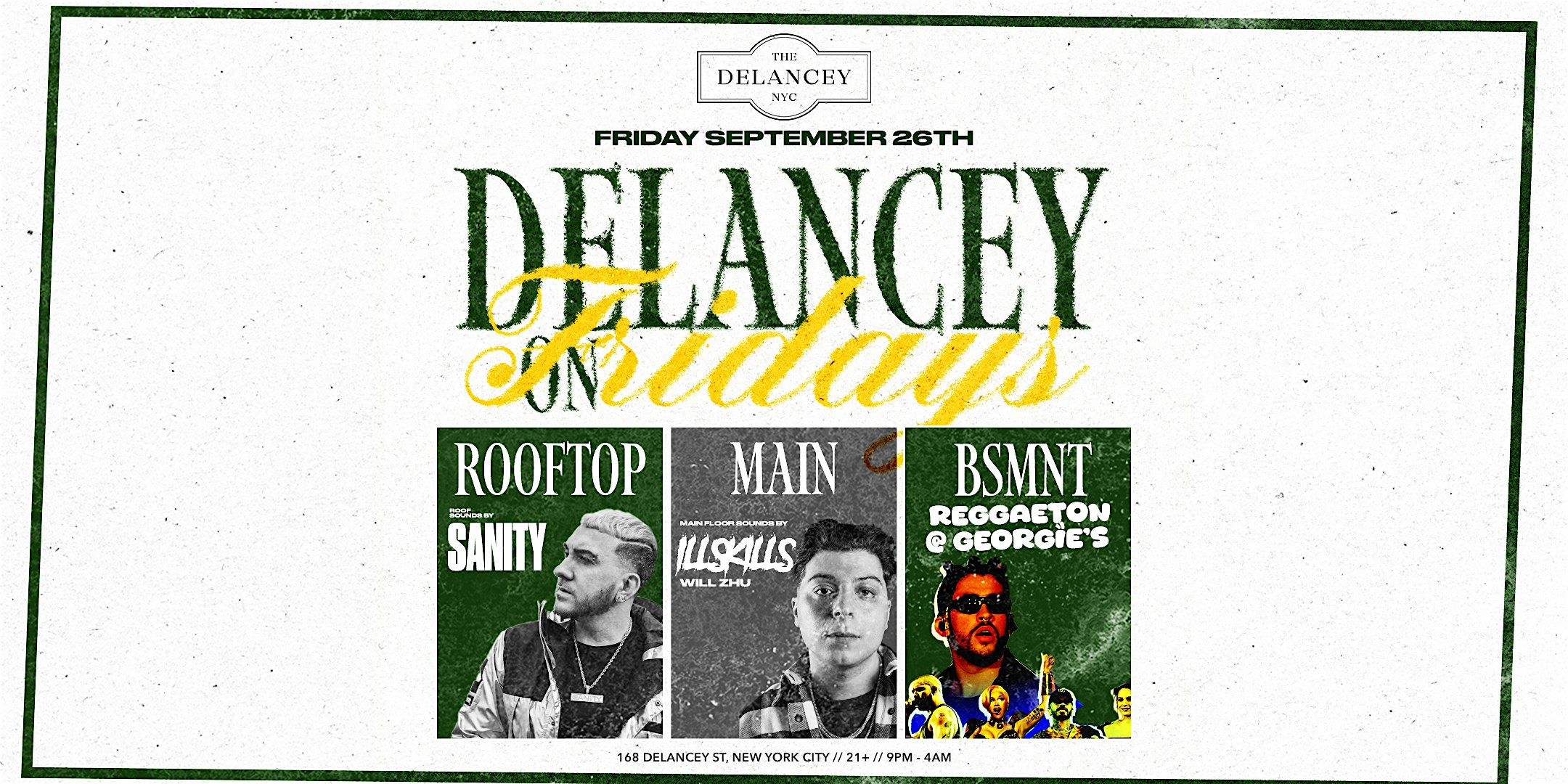 Friday Nights @ The Delancey at The Delancey | Best Rooftop NY – New York, NY